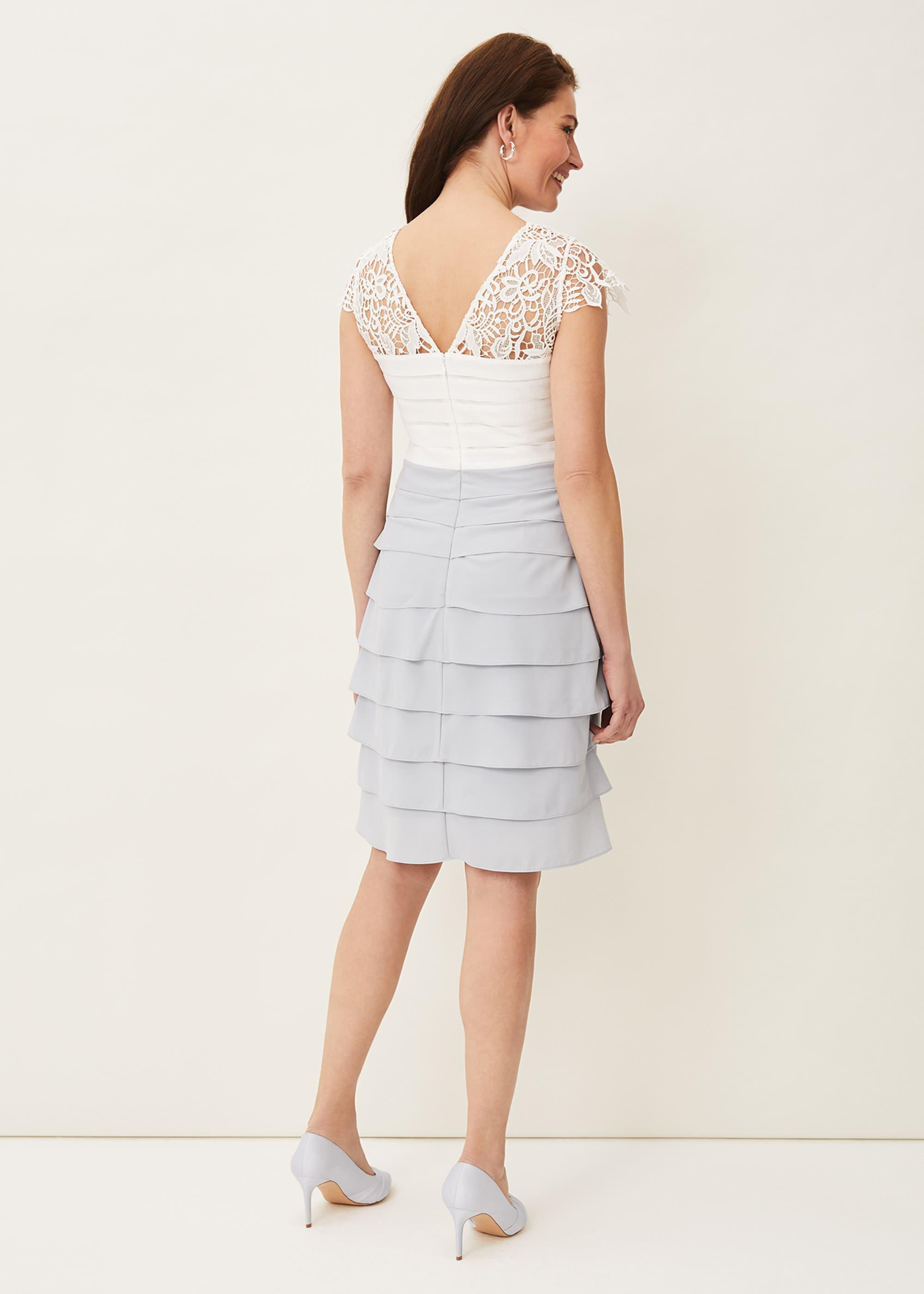 Faith Contrast Fitted Dress