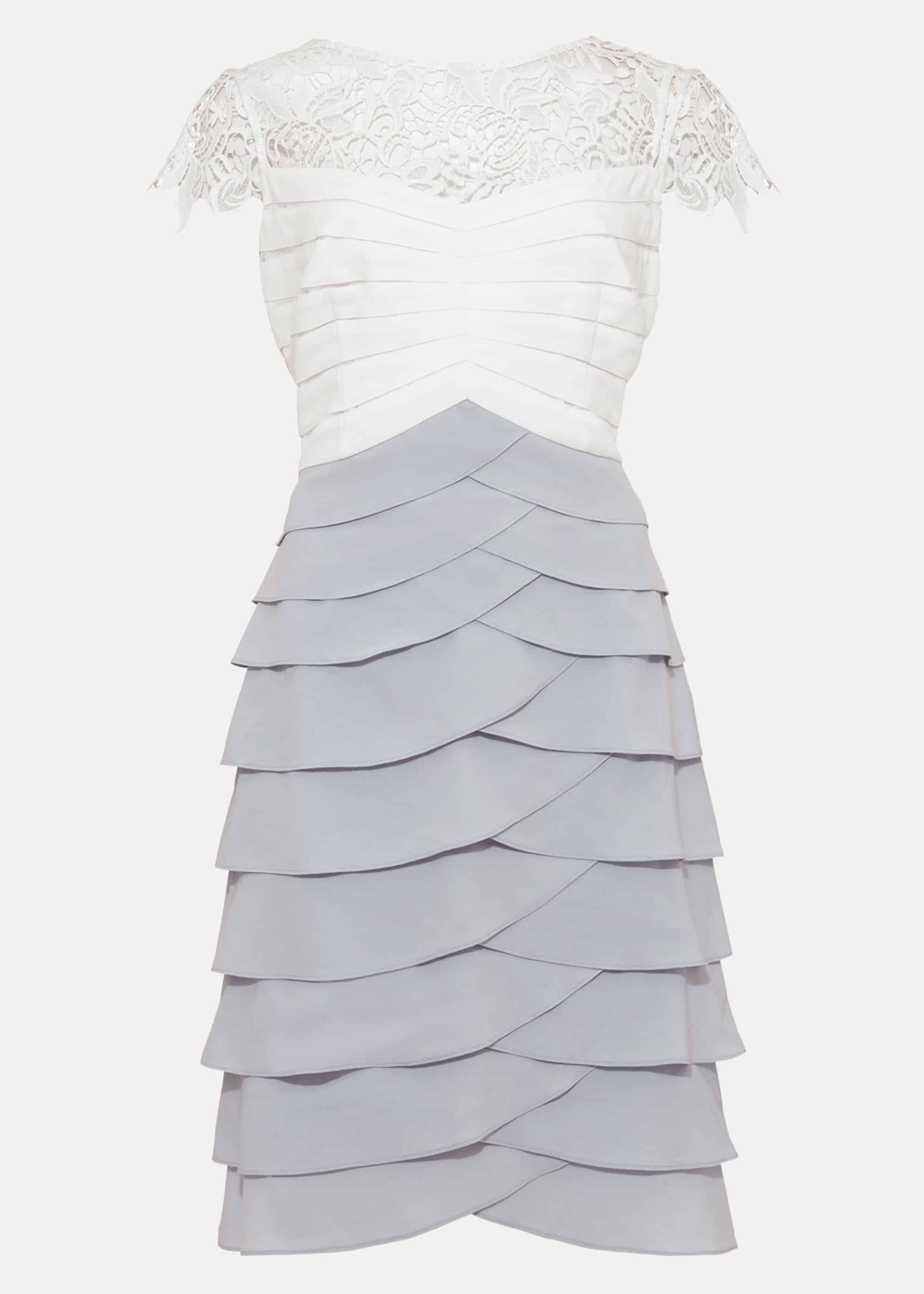 Faith Contrast Fitted Dress