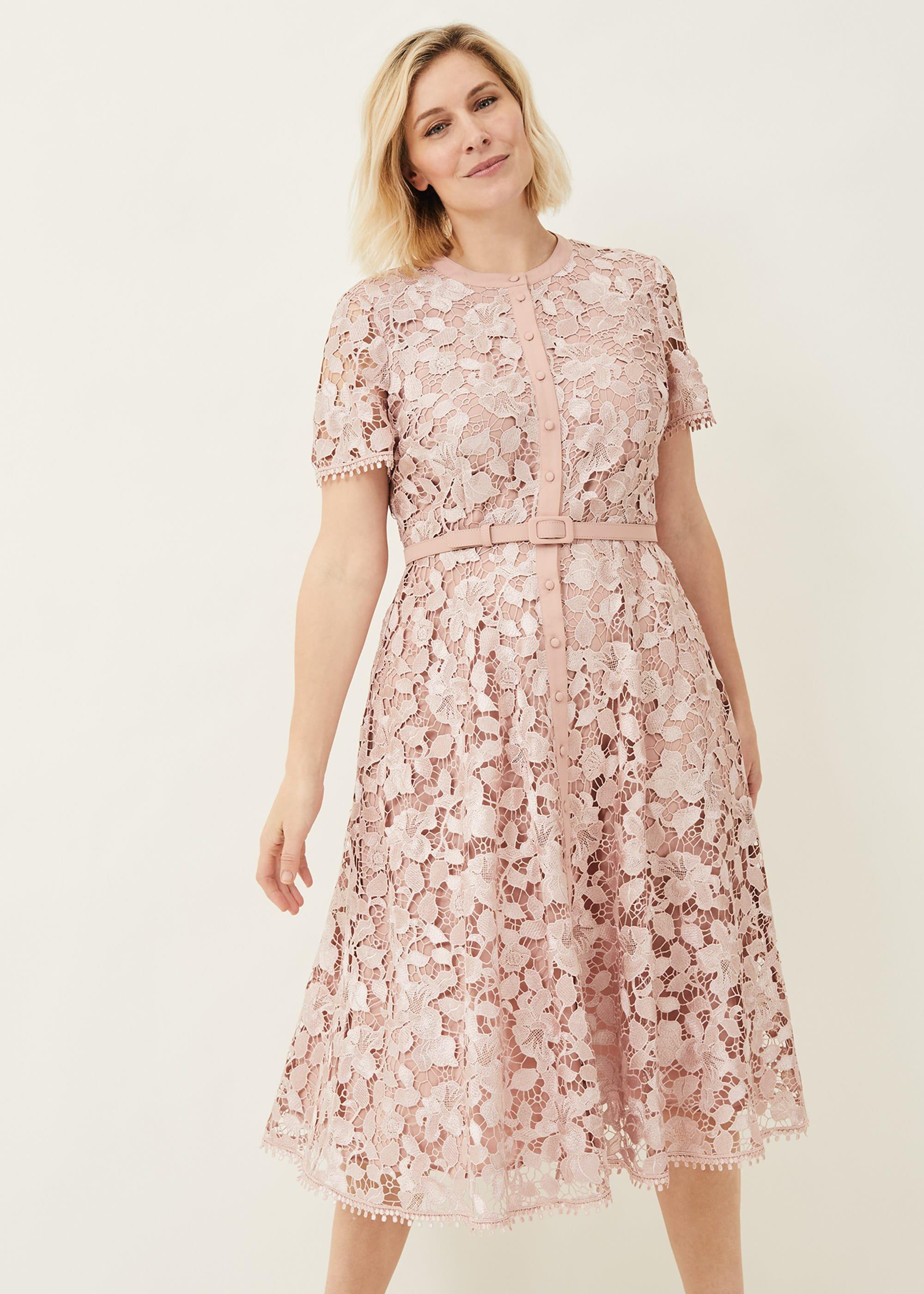 Samana Lace Shirt Dress