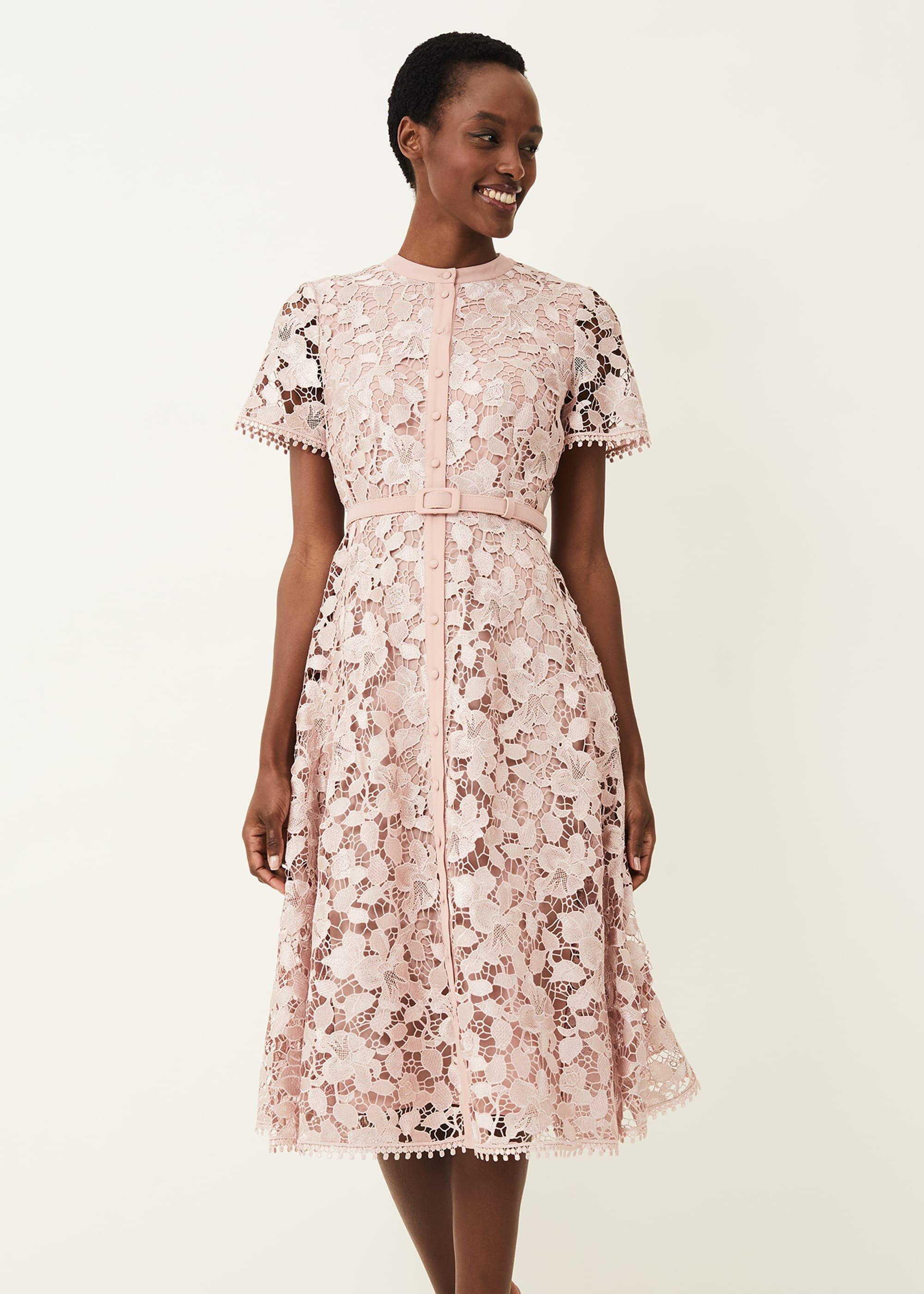 Samana Lace Shirt Dress