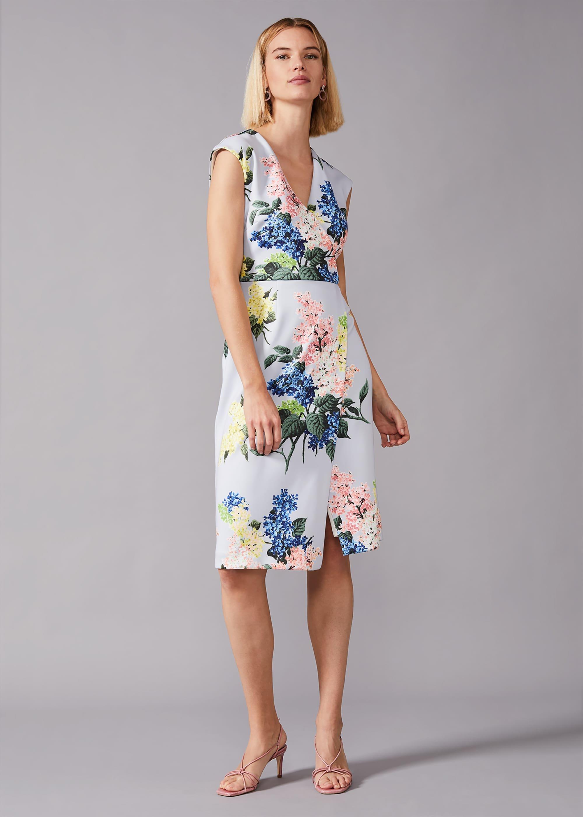 Frannie Floral Scuba Dress