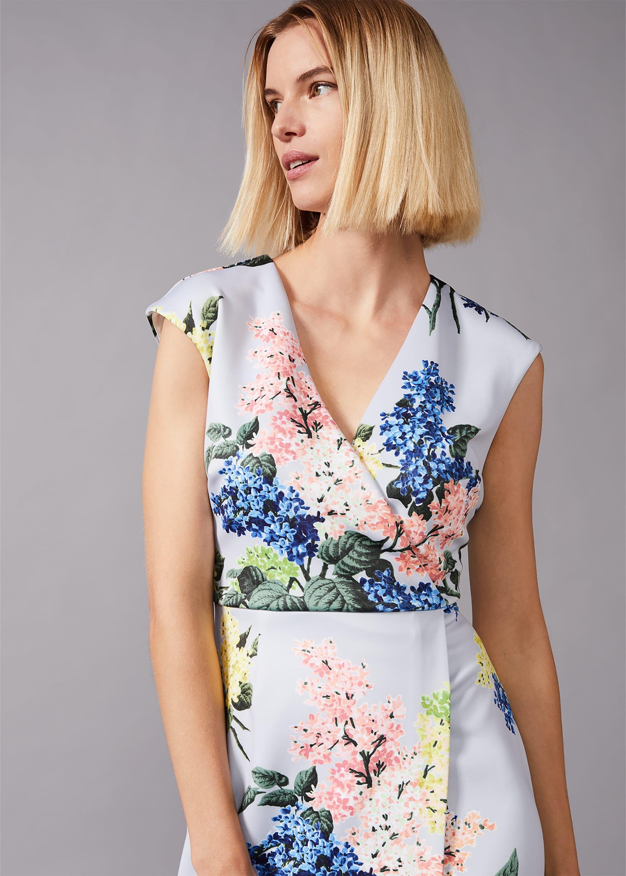 Frannie Floral Scuba Dress