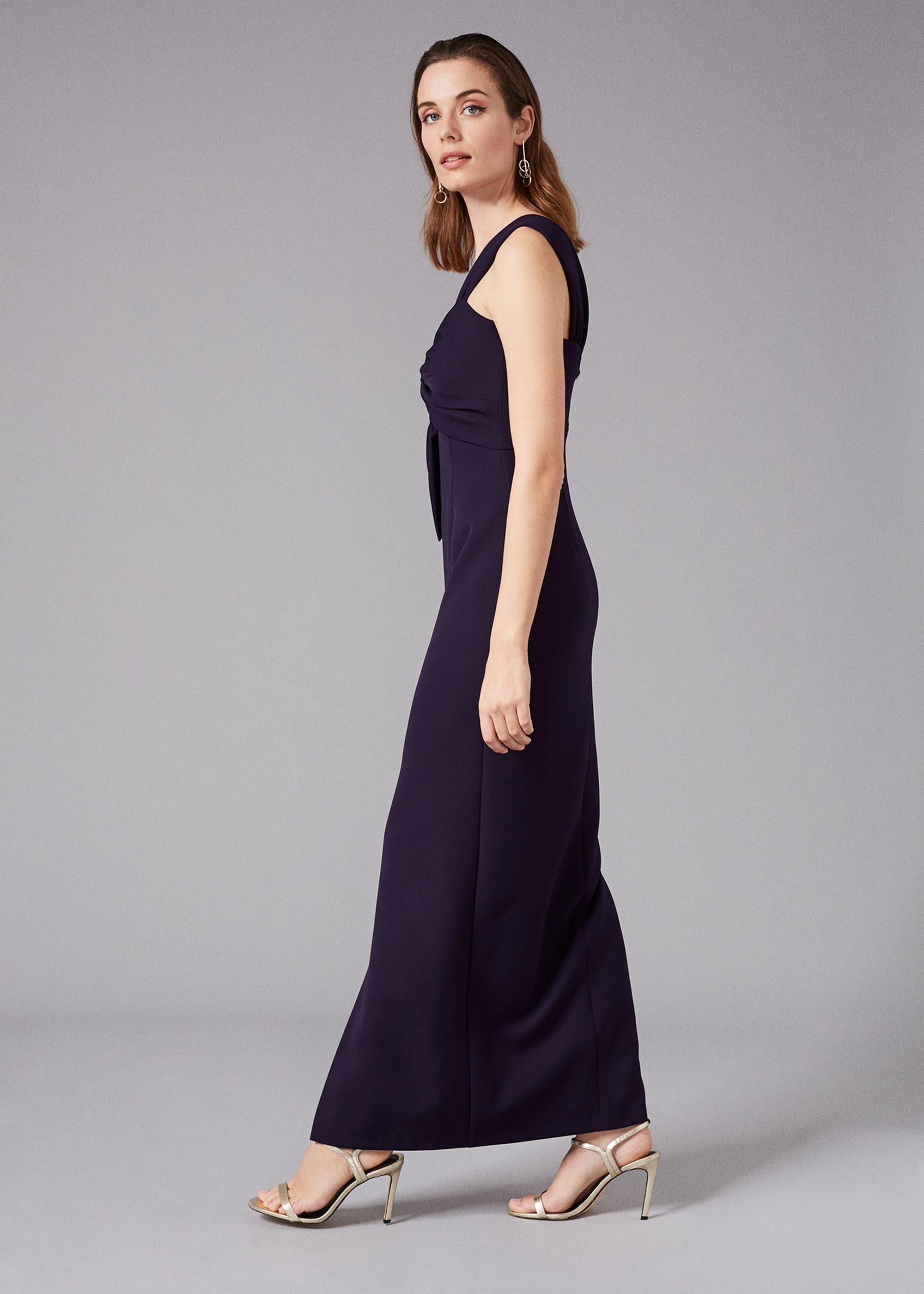 Layla Bow One Shoulder Dress