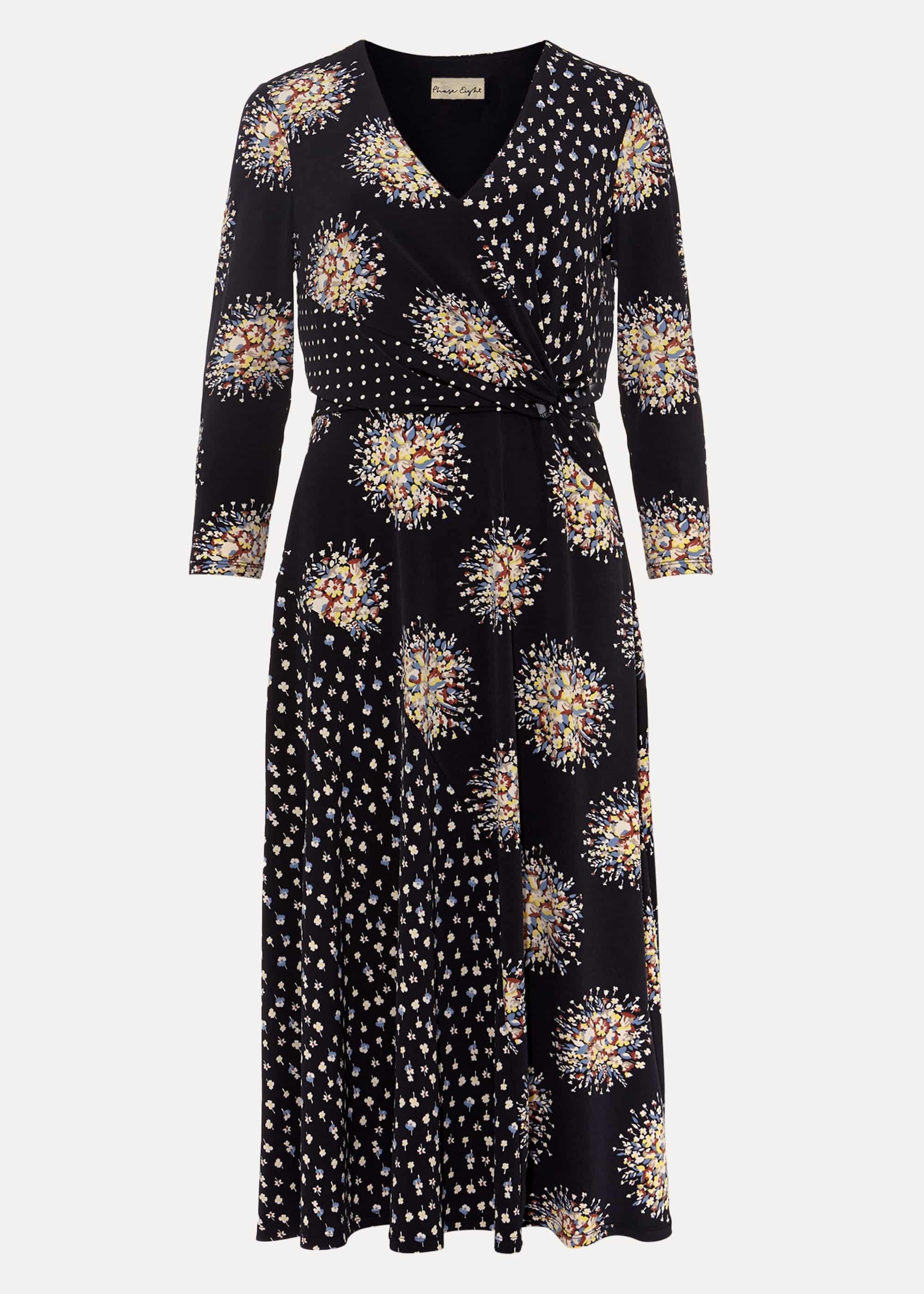 Oketo Mixed Print Dress