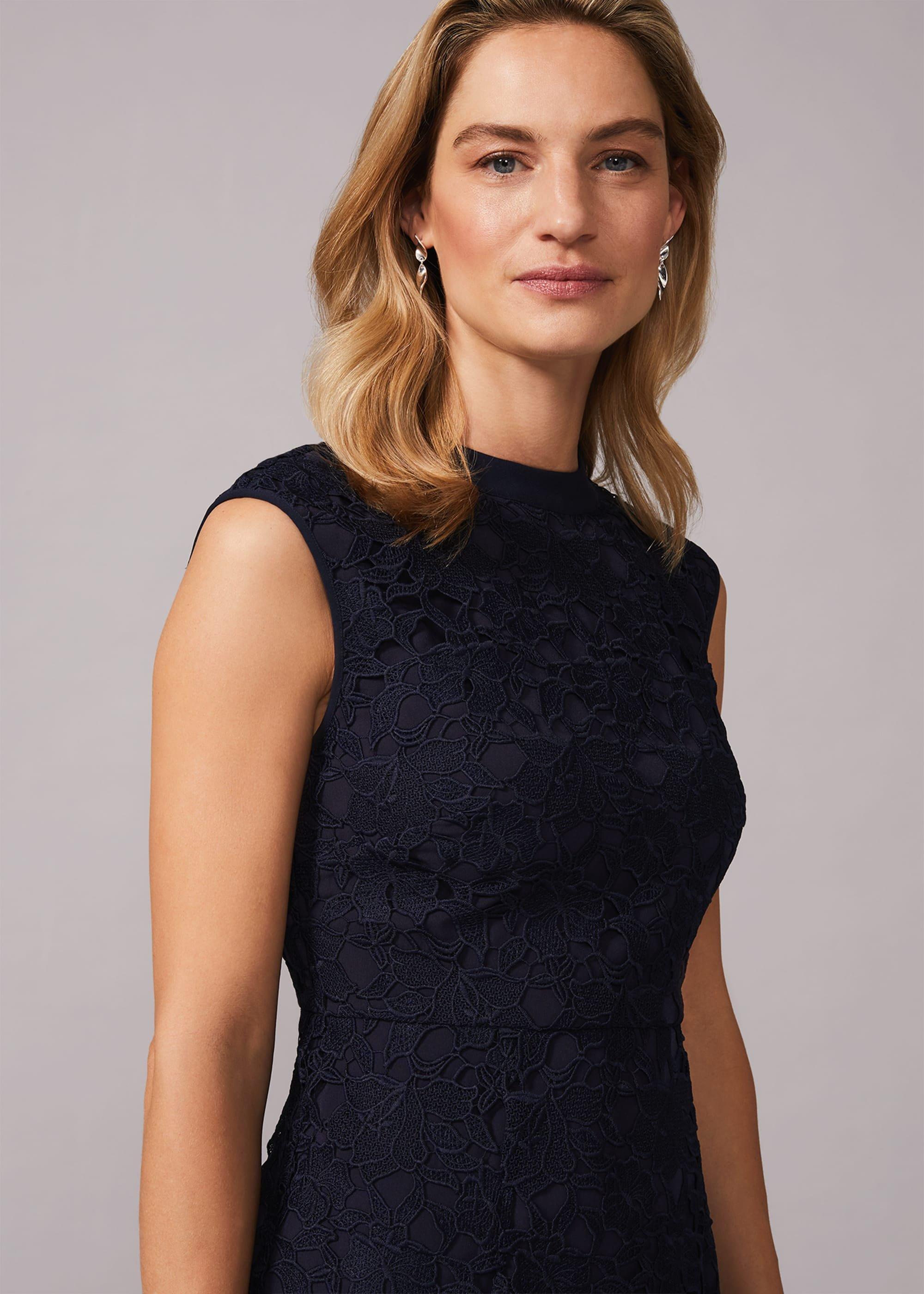 Gretal Lace Fitted Dress