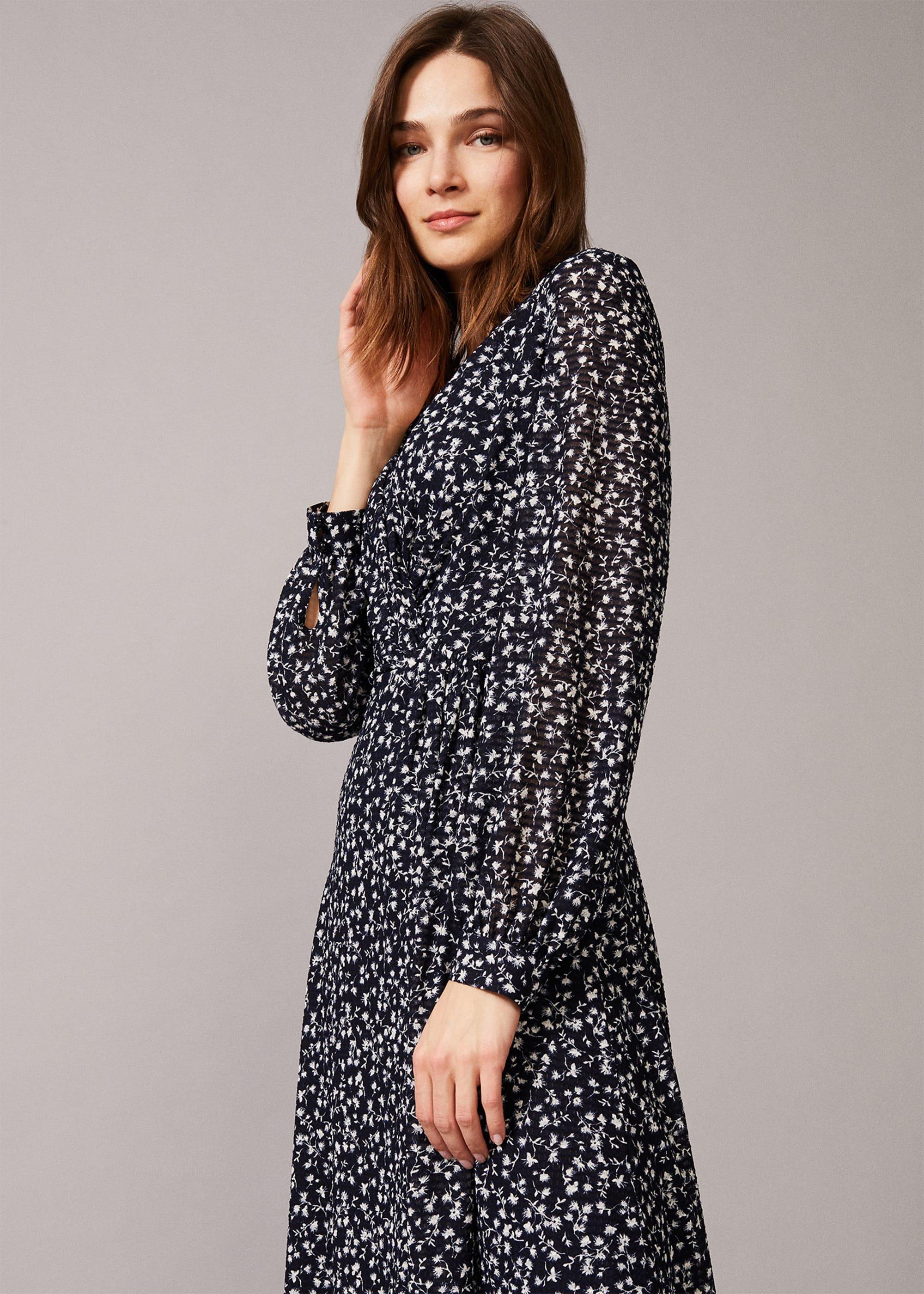 Shani Ditsy Lace Print Dress