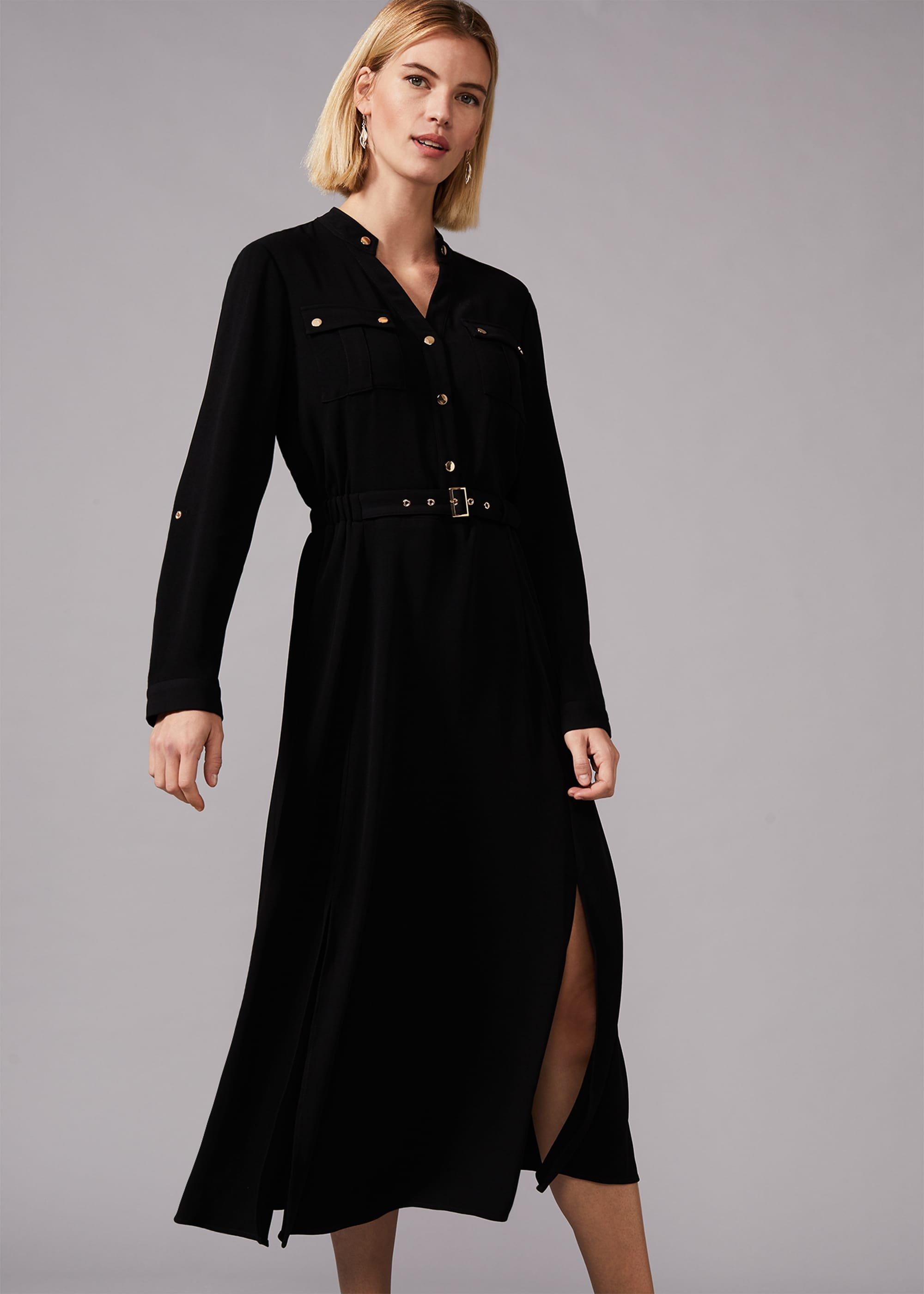 Juliette Stud Shirt Dress