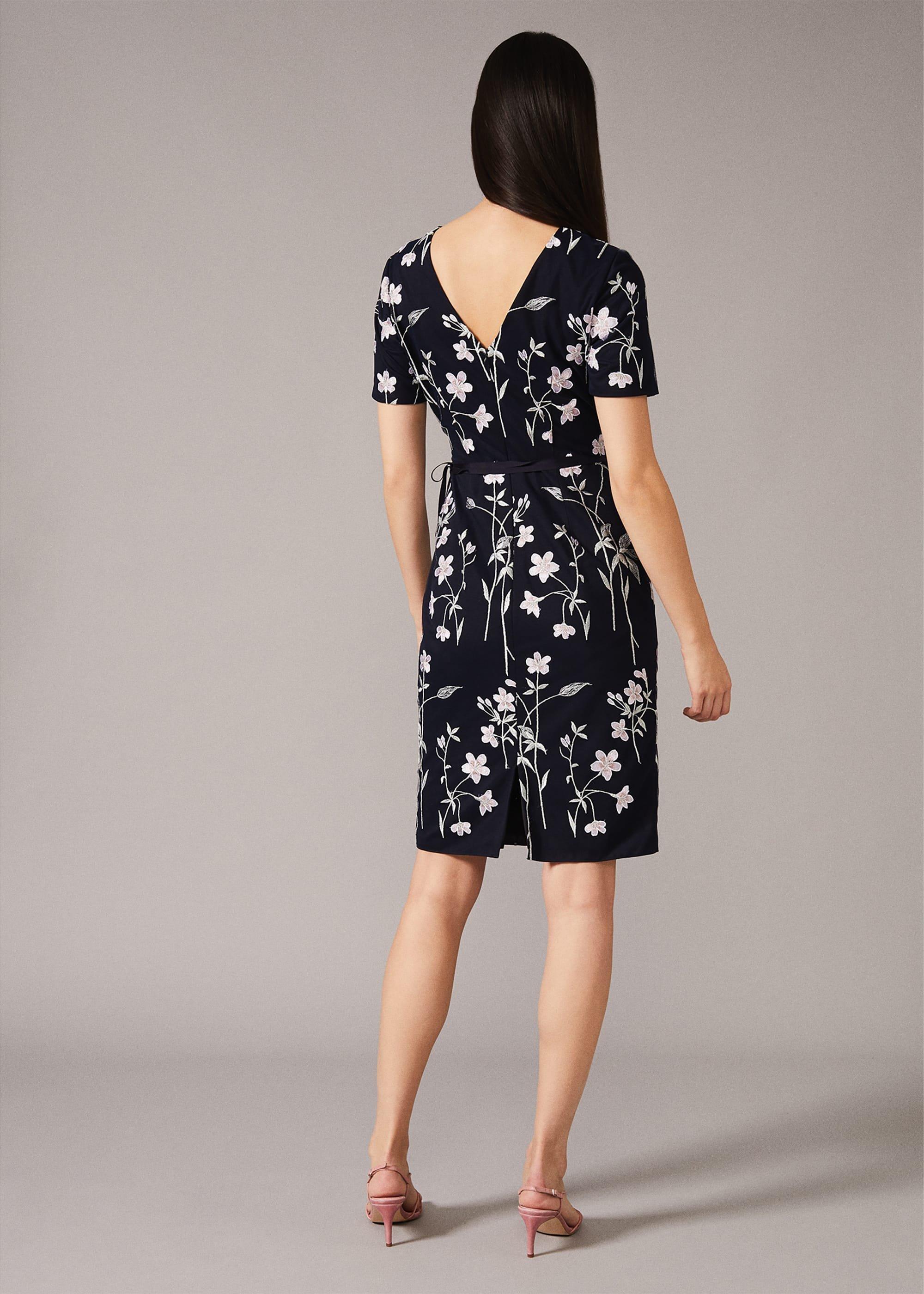 Kirsty Floral Fitted Dress