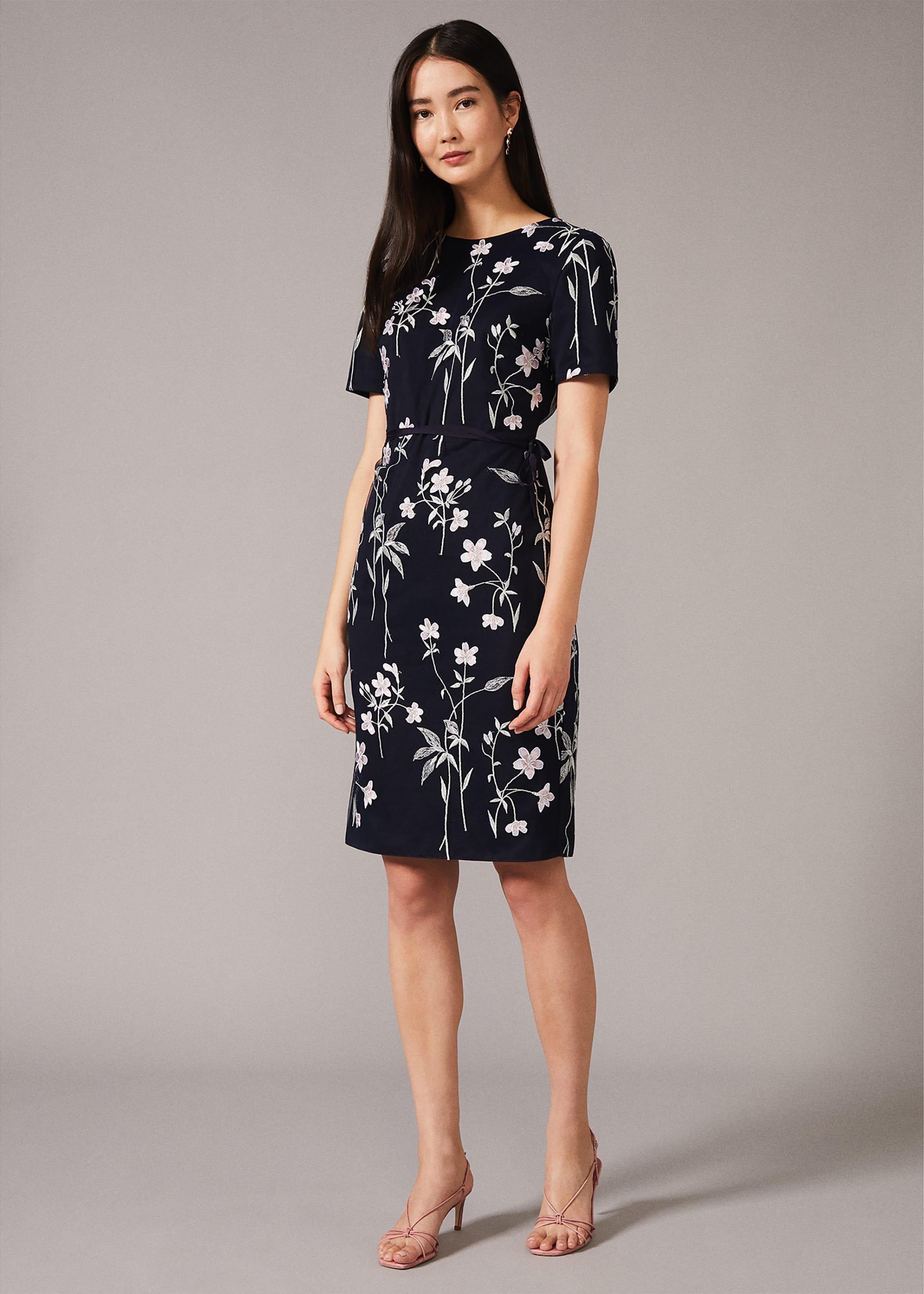 Kirsty Floral Fitted Dress