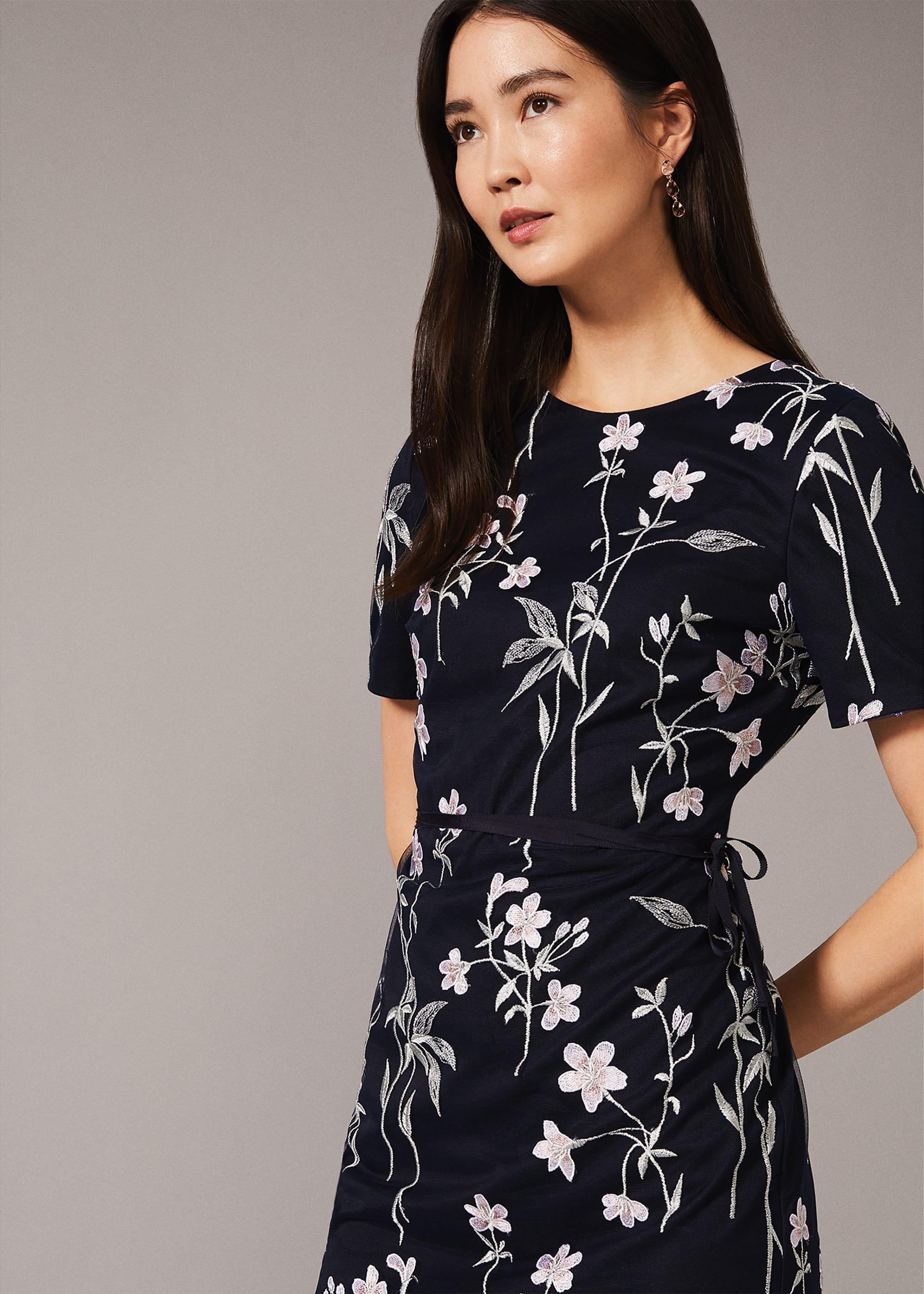 Kirsty Floral Fitted Dress