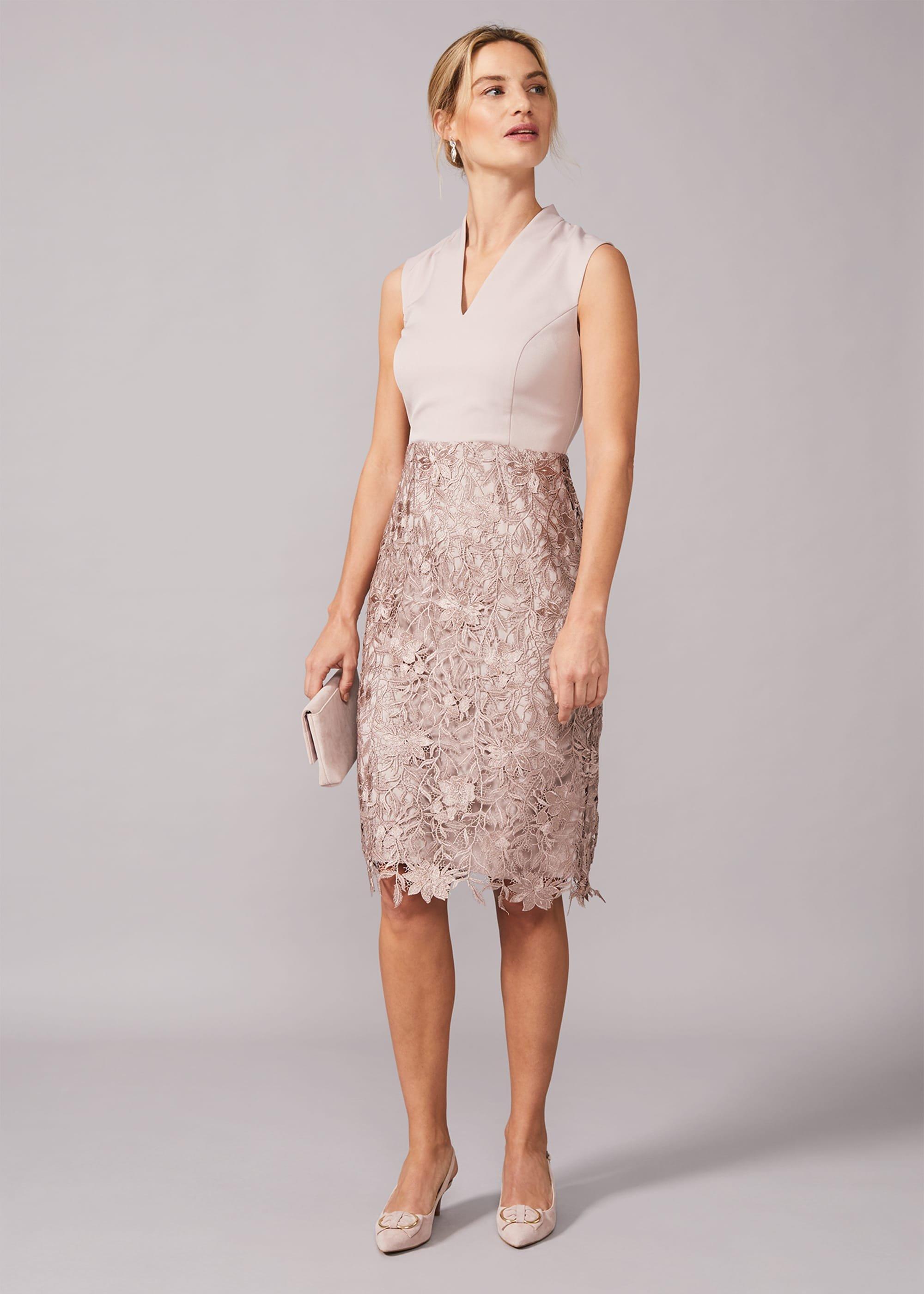 Aletta Lace Fitted Dress
