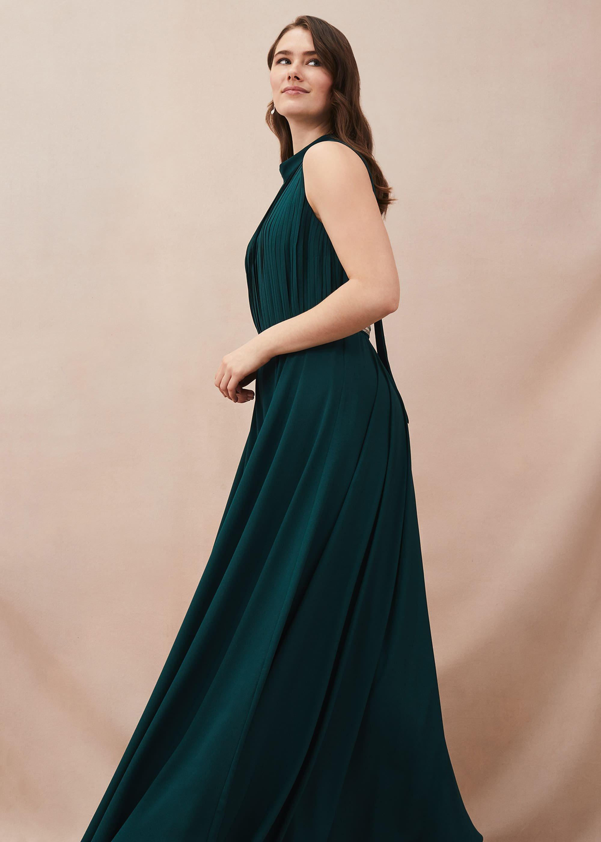 Nicola Embroidered Maxi Dress