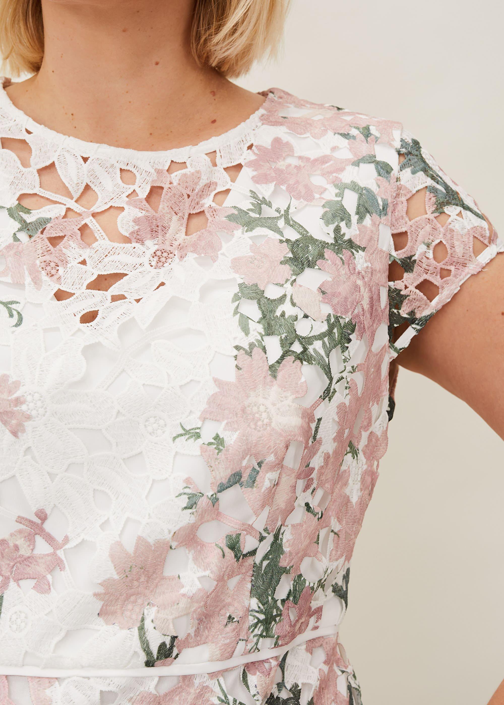 Kyra Lace Fitted Dress