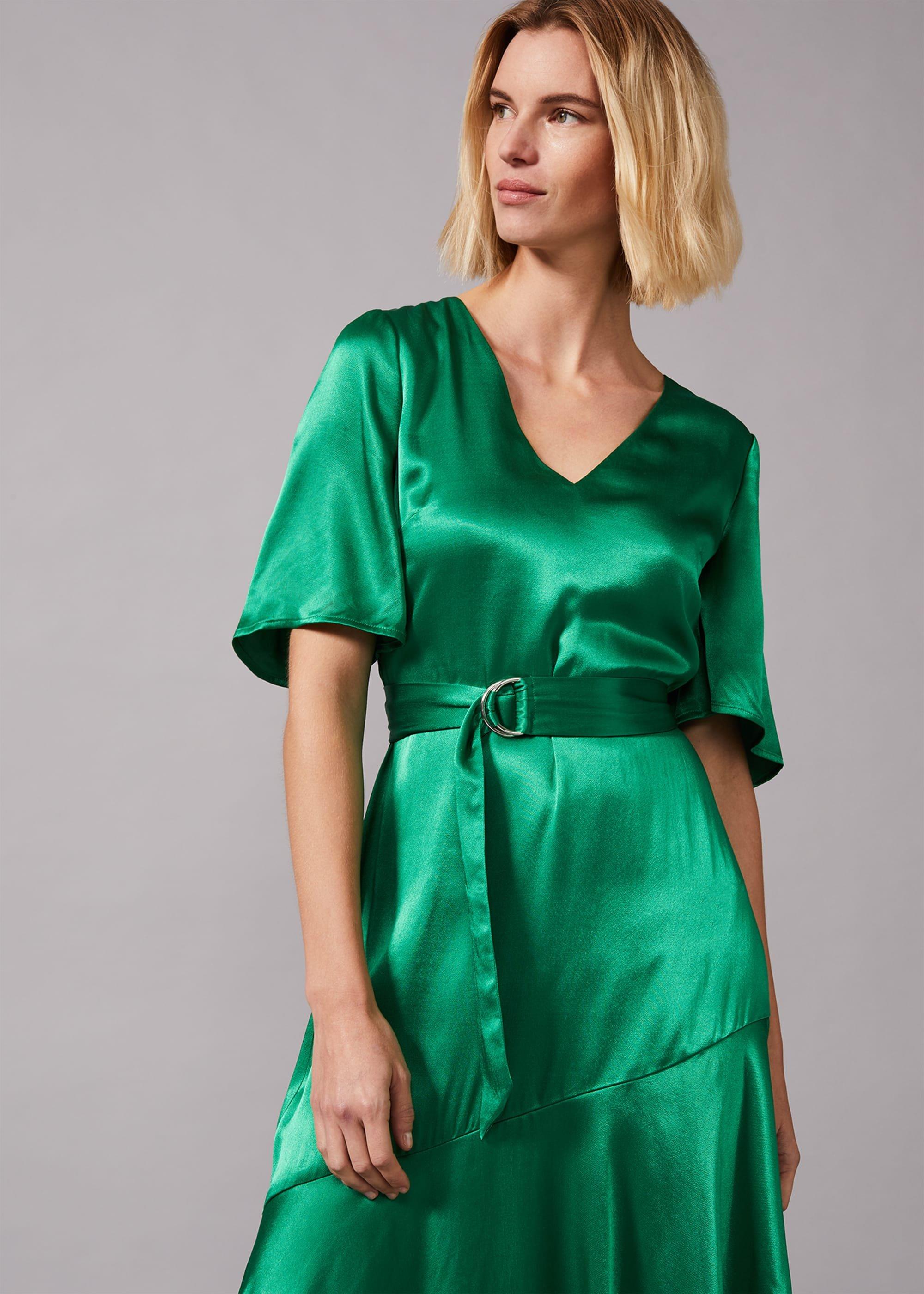 Vivola Satin Dress