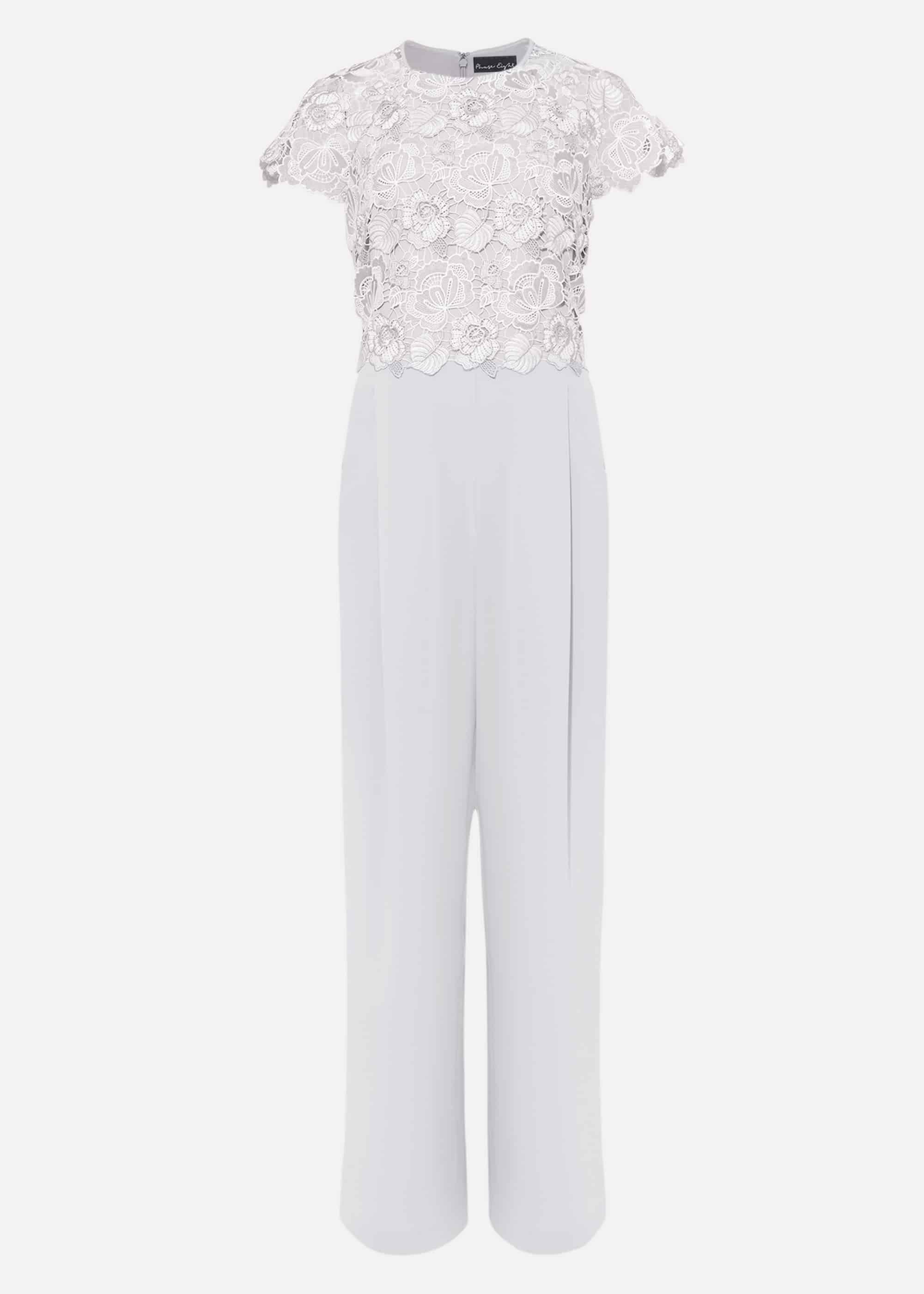 Brandie Lace Bodice Jumpsuit