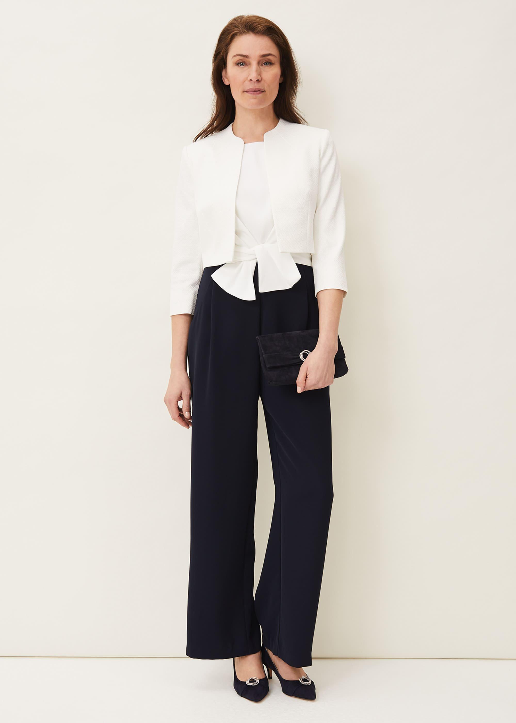Janey Knot Detail Jumpsuit