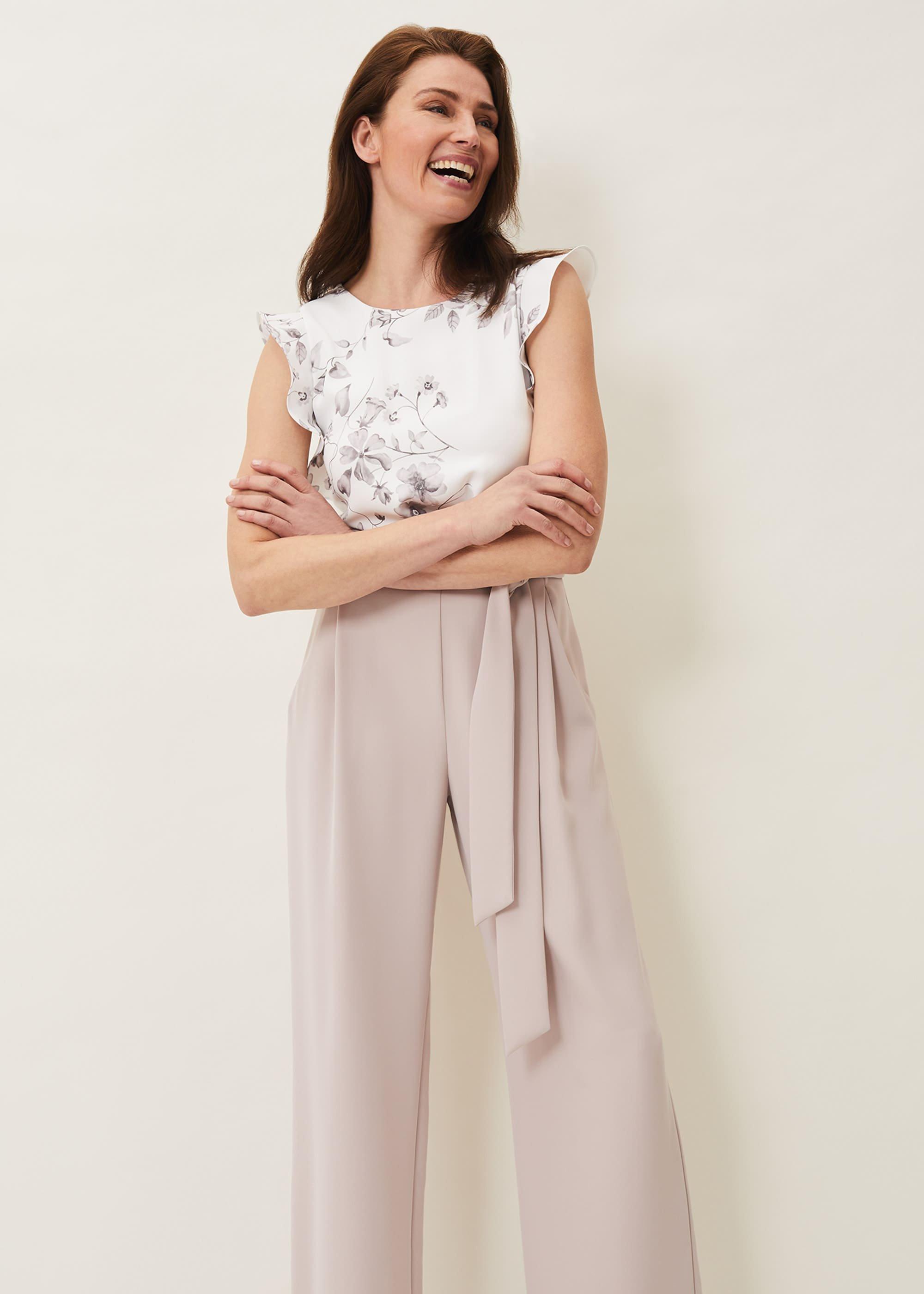 Victoriana Printed Jumpsuit
