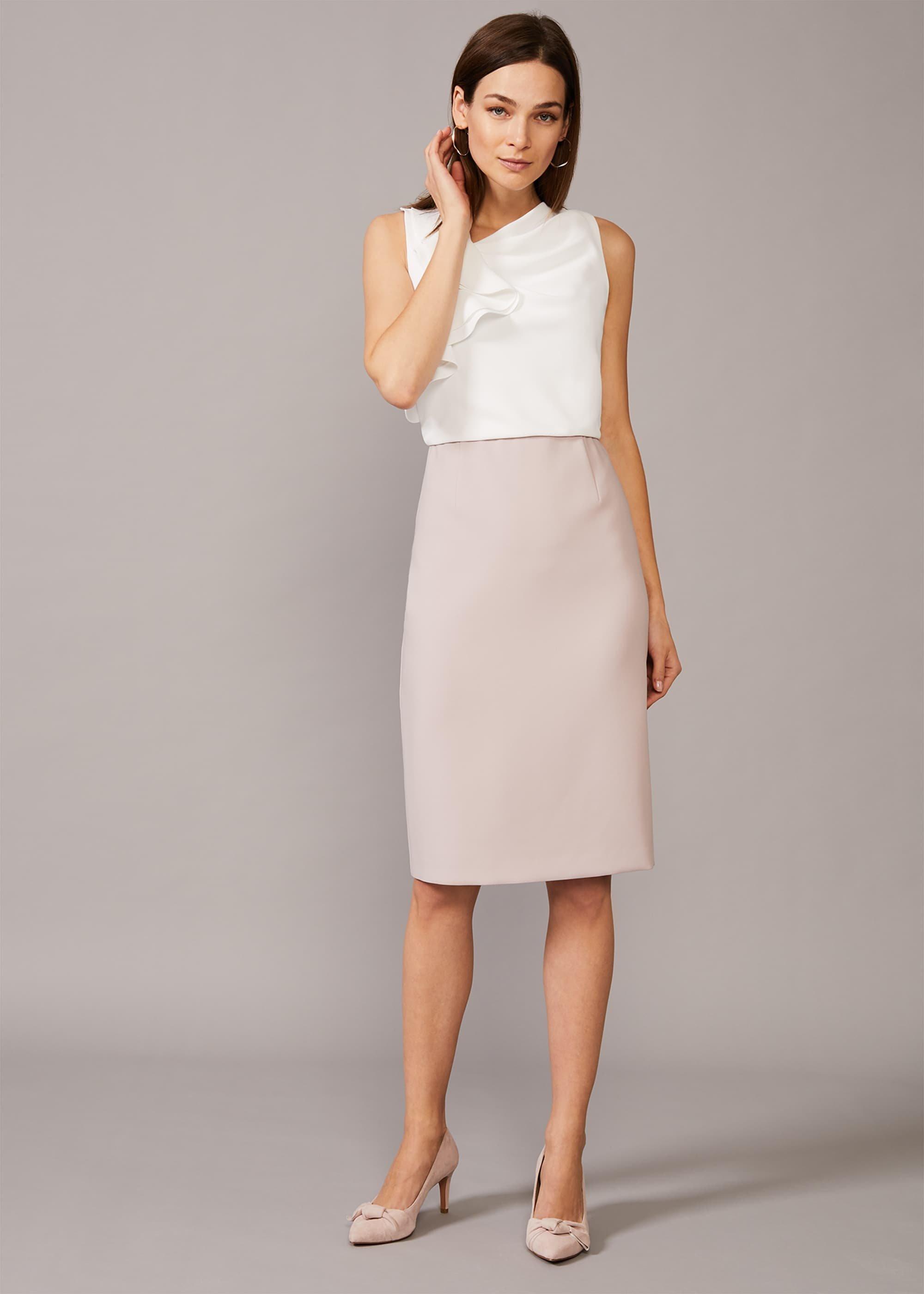 Maeve Frill Fitted Dress