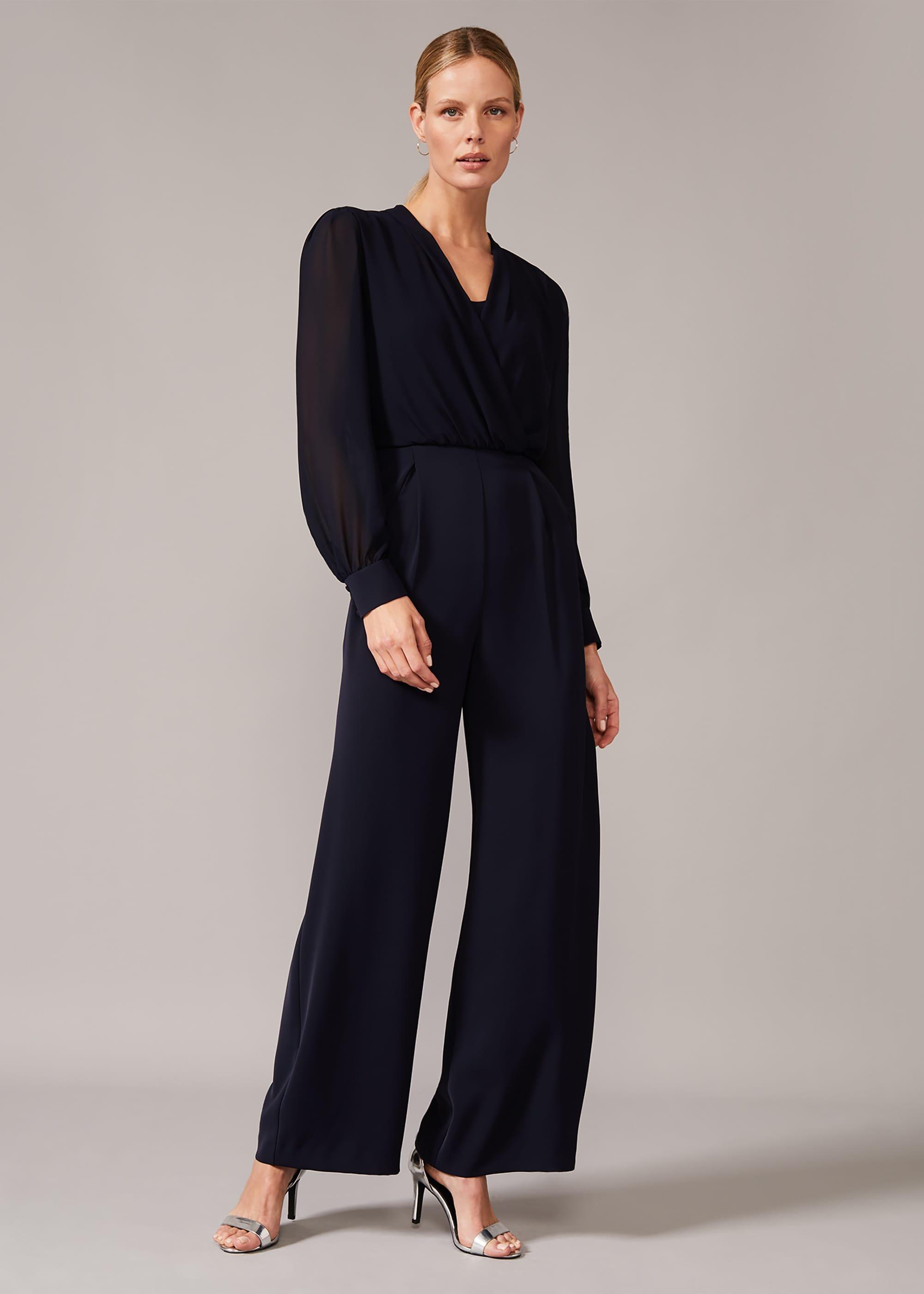 Jass Chiffon Bodice Jumpsuit