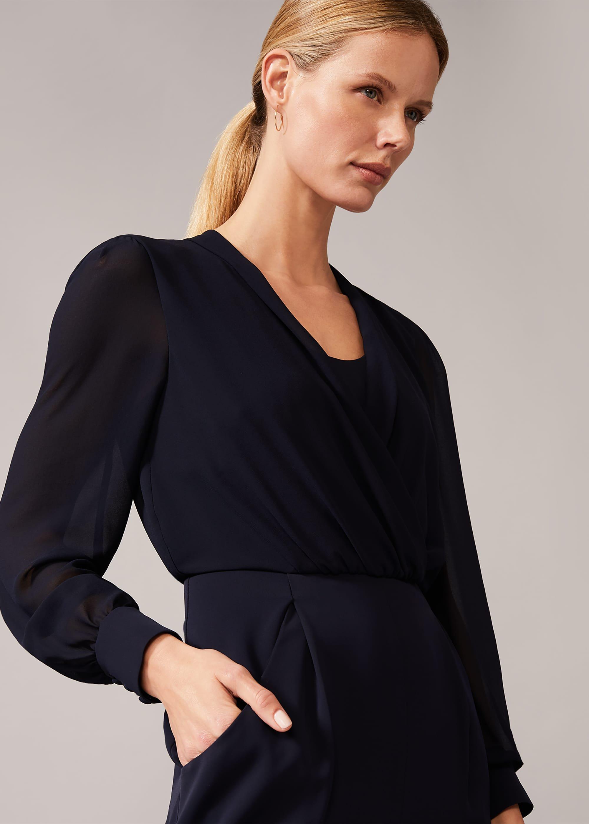 Jass Chiffon Bodice Jumpsuit