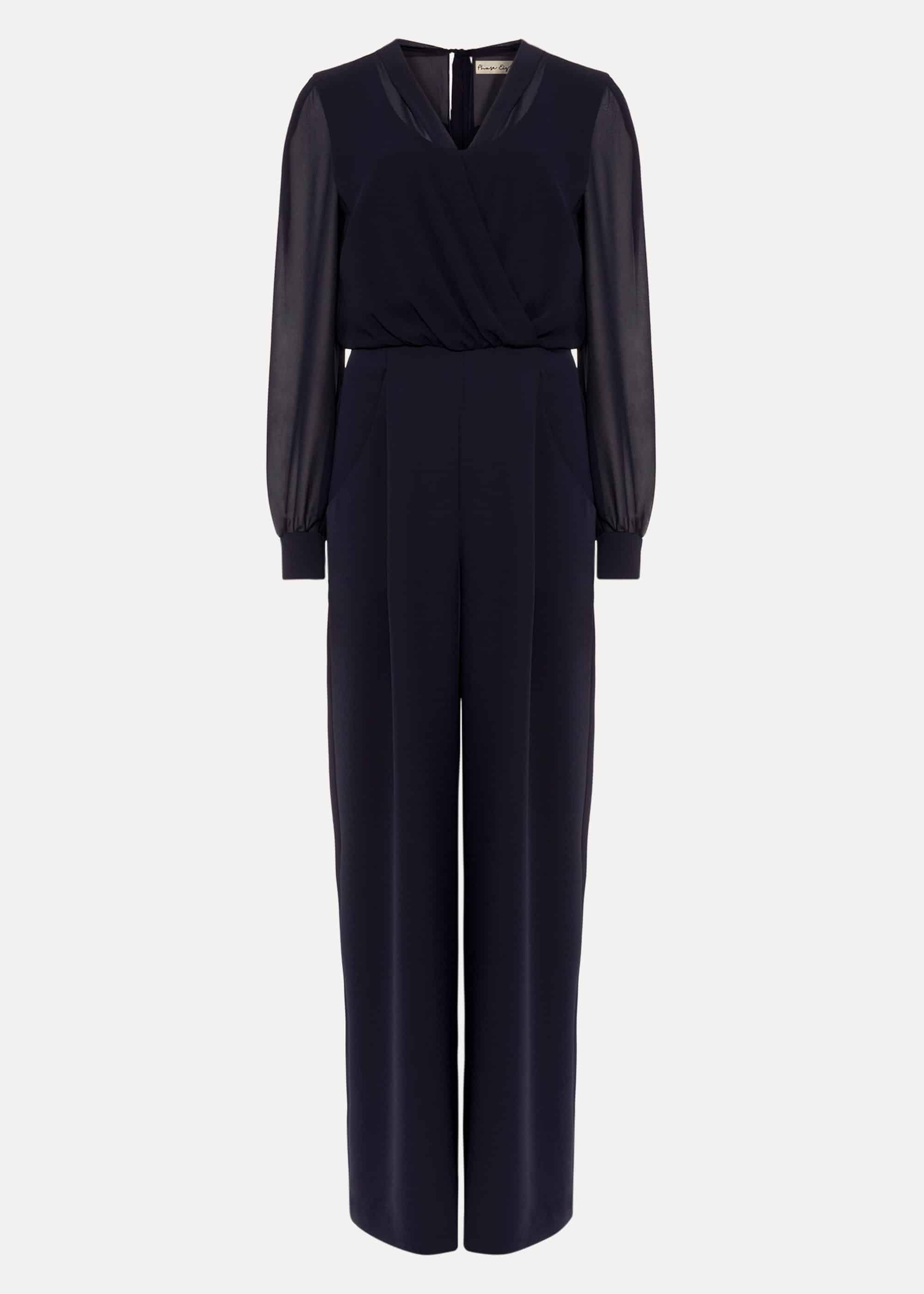 Jass Chiffon Bodice Jumpsuit
