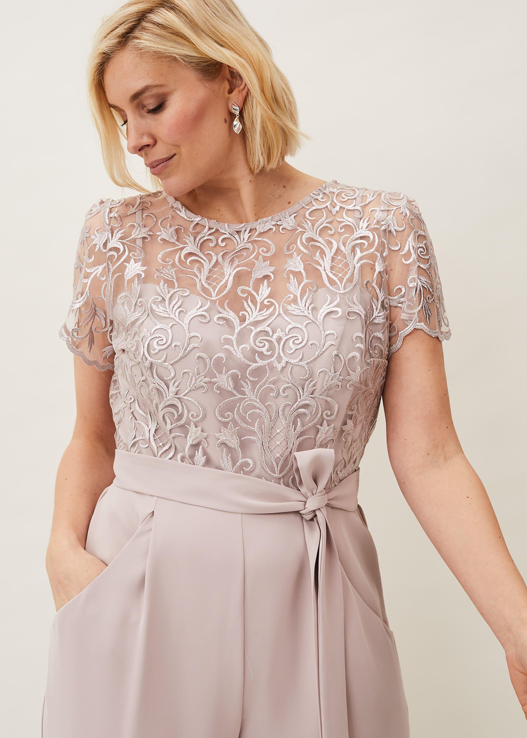 Kira Lace Bodice Jumpsuit