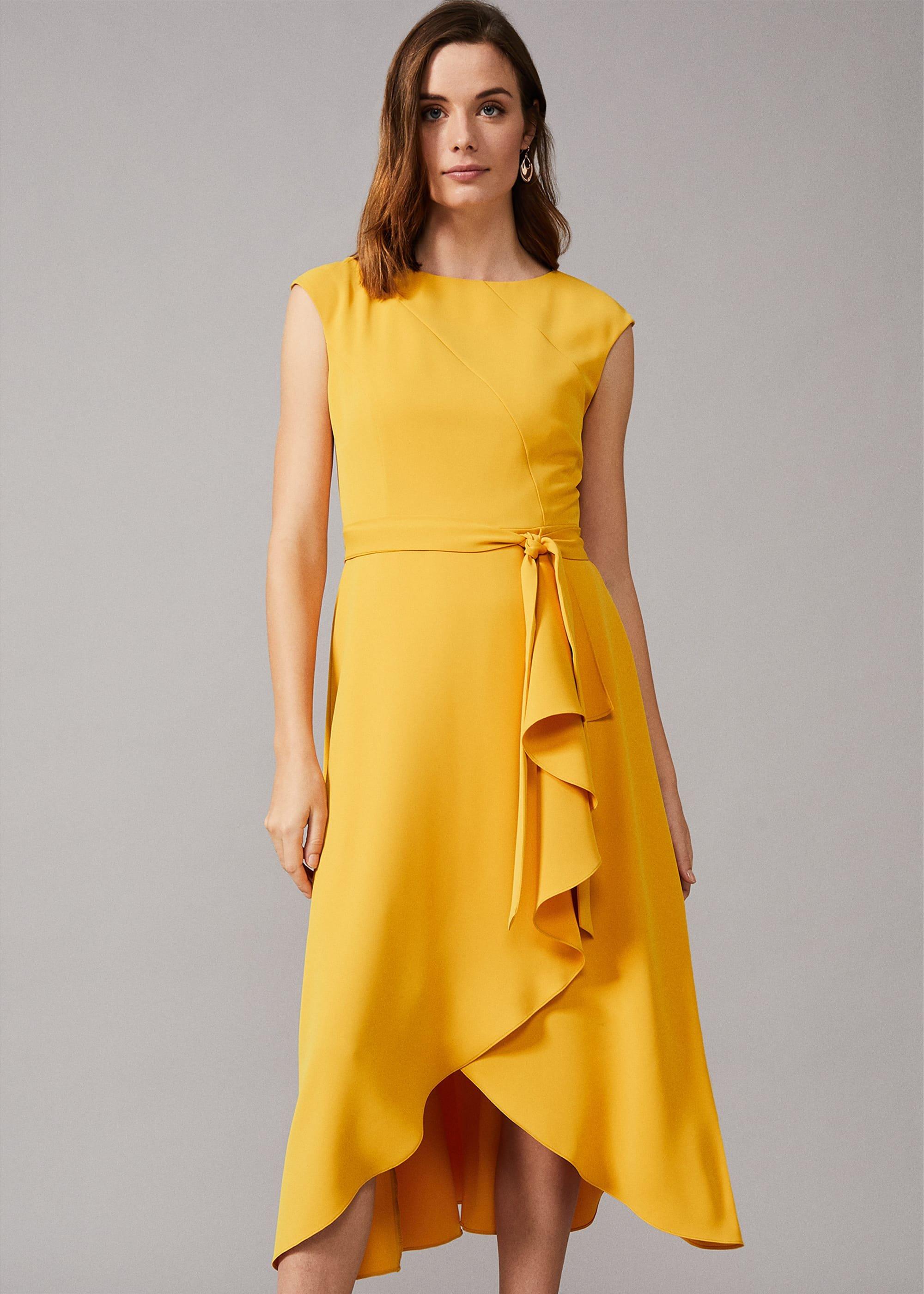 Rushelle Frill Midi Dress
