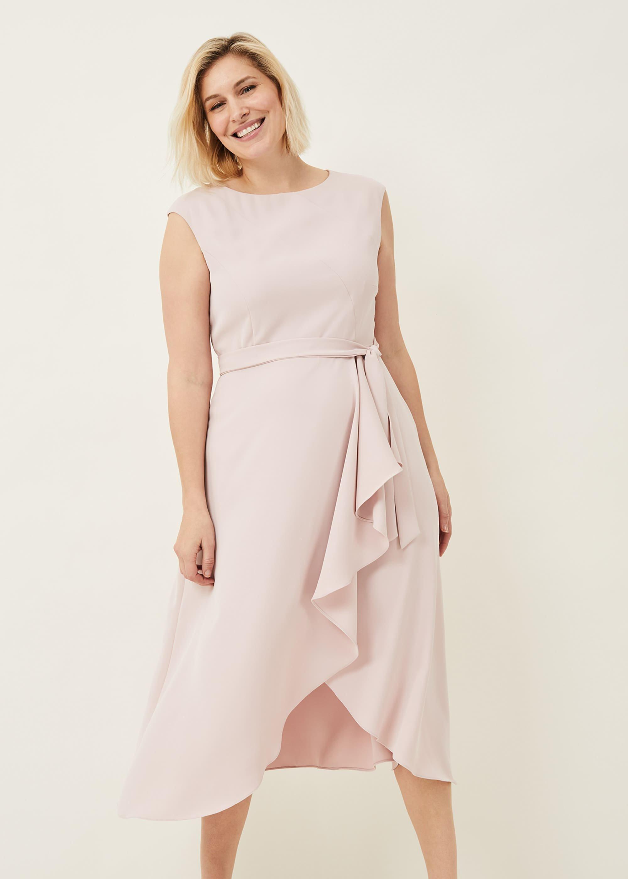 Rushelle Frill Midi Dress