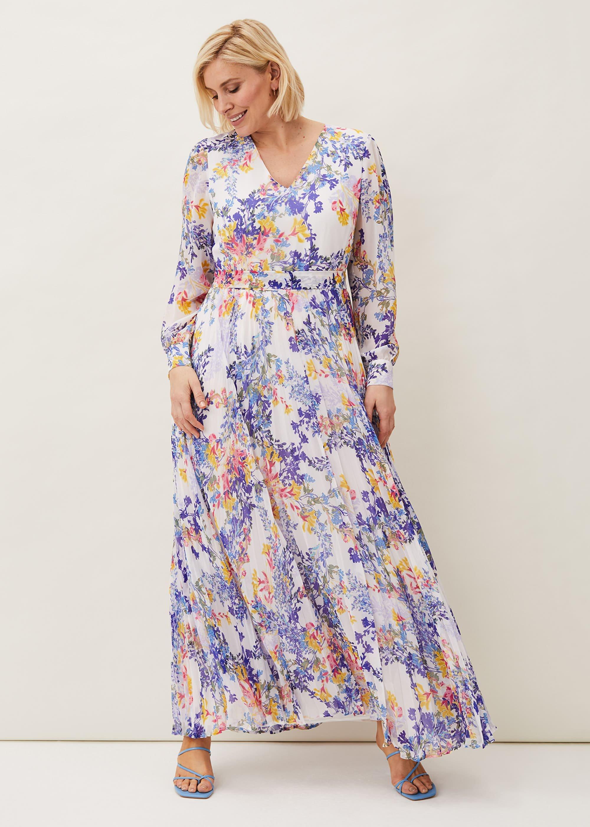 Daryl Pleated Maxi Dress