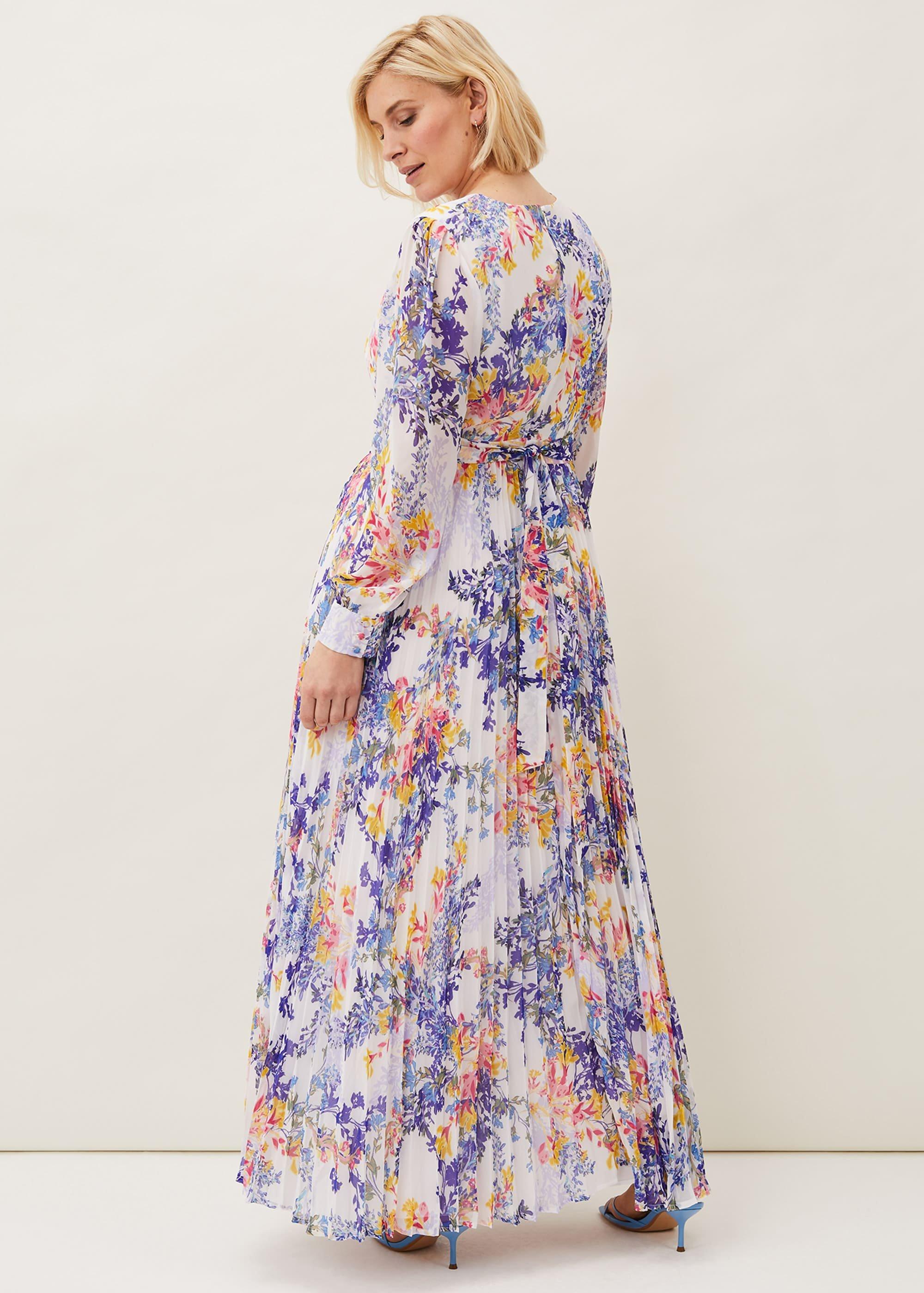 Daryl Pleated Maxi Dress