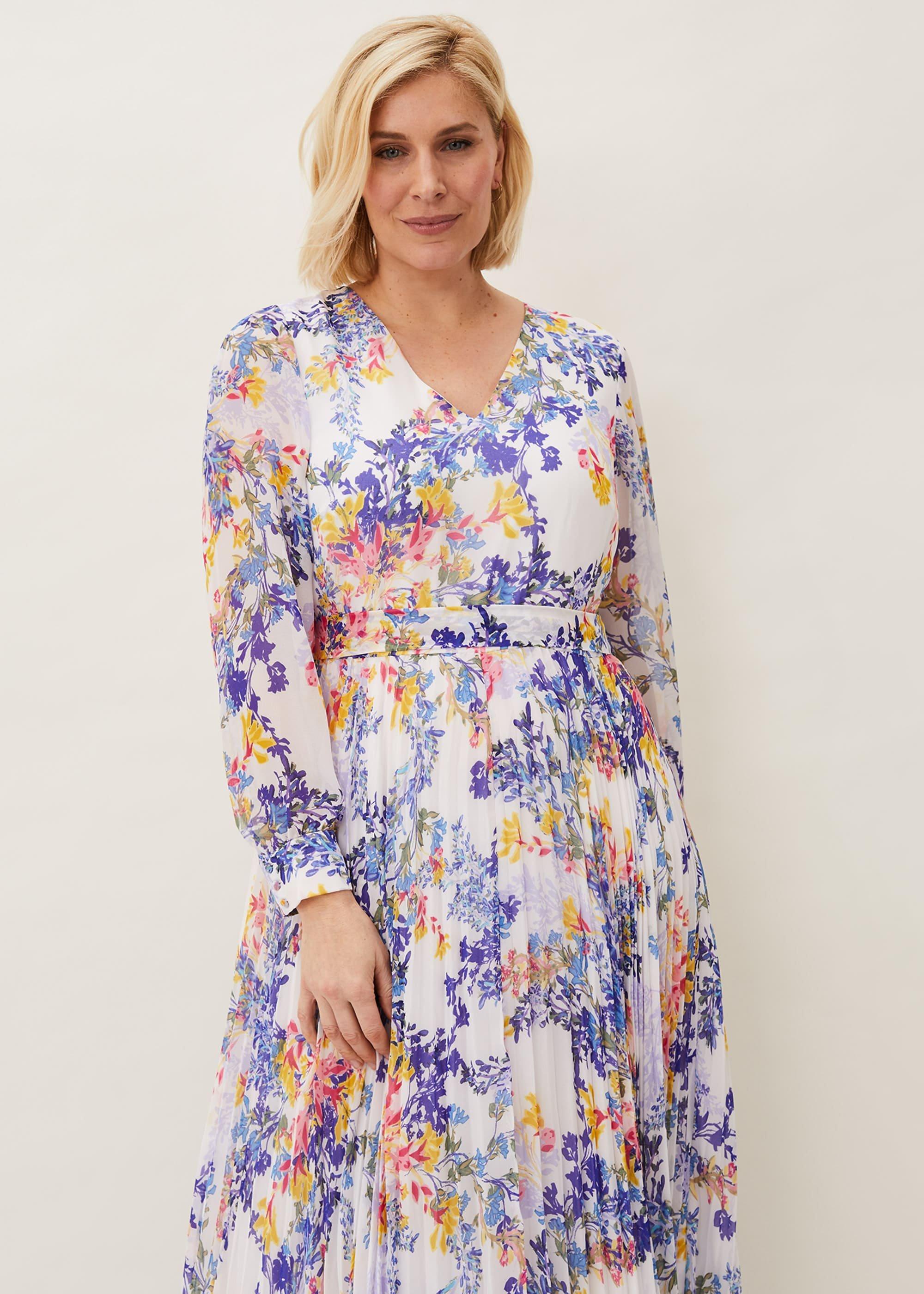 Daryl Pleated Maxi Dress