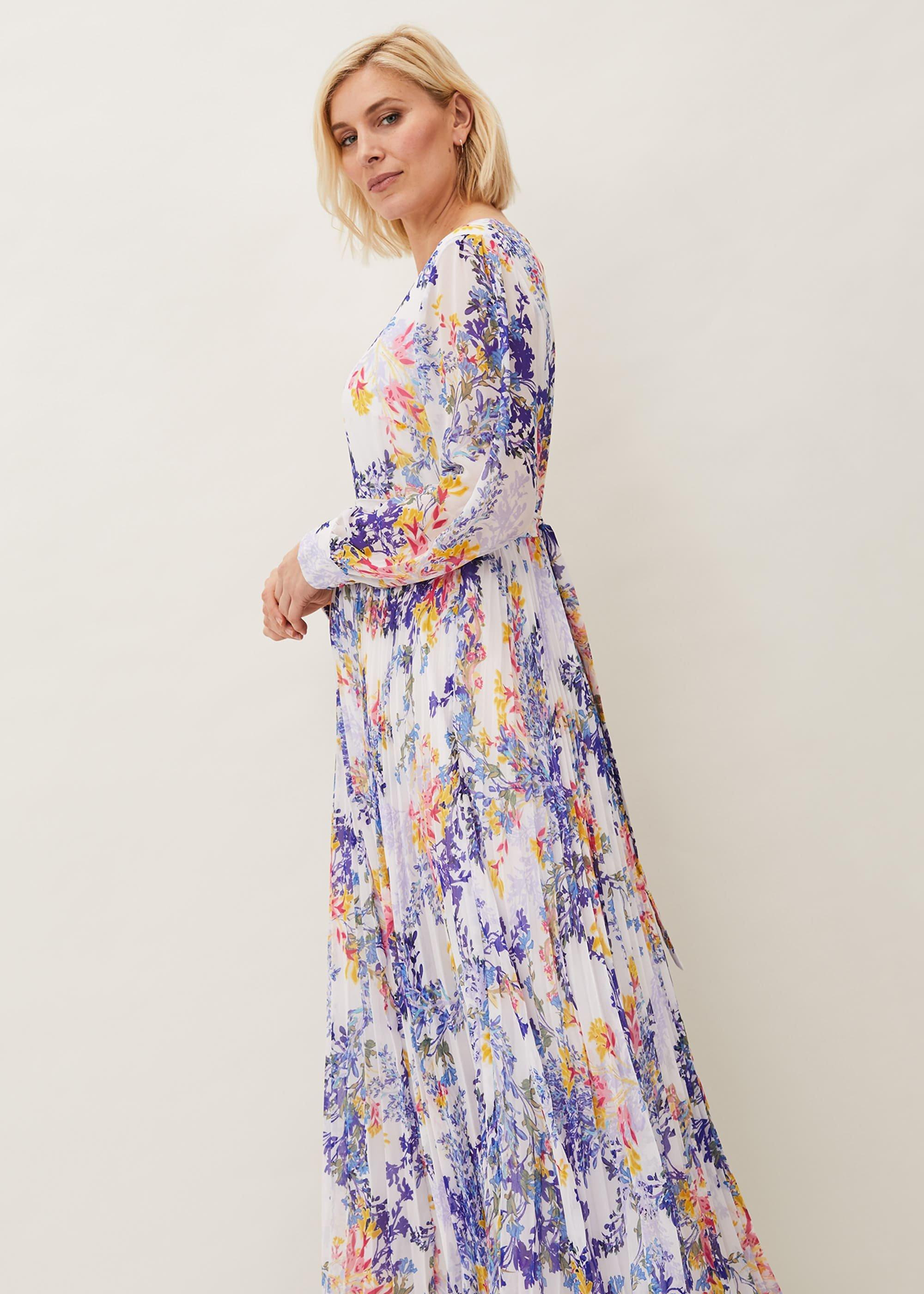 Daryl Pleated Maxi Dress