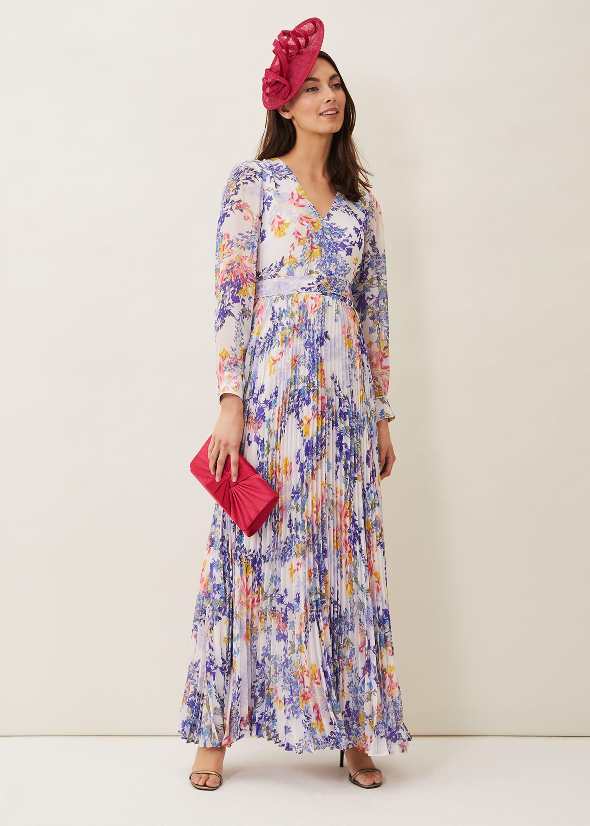 Daryl Pleated Maxi Dress