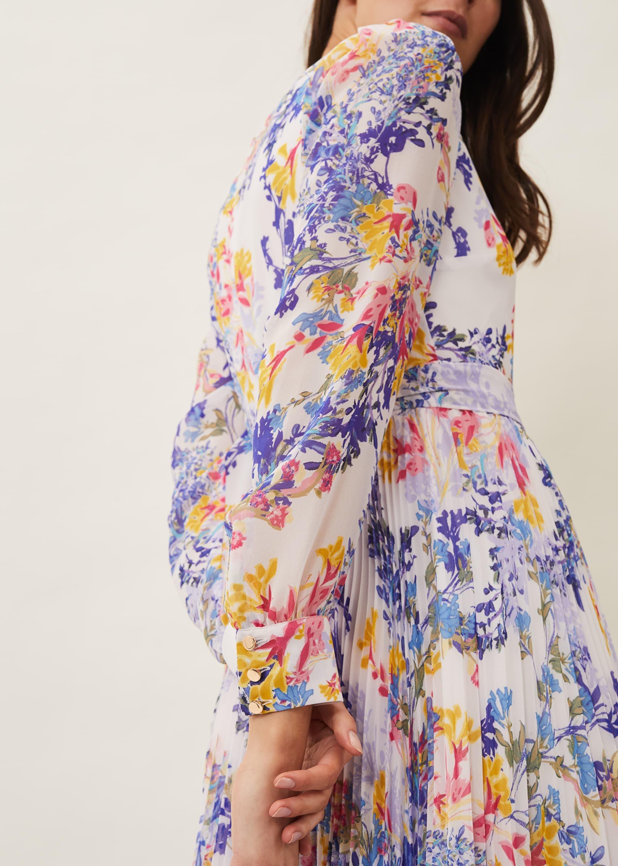 Daryl Pleated Maxi Dress