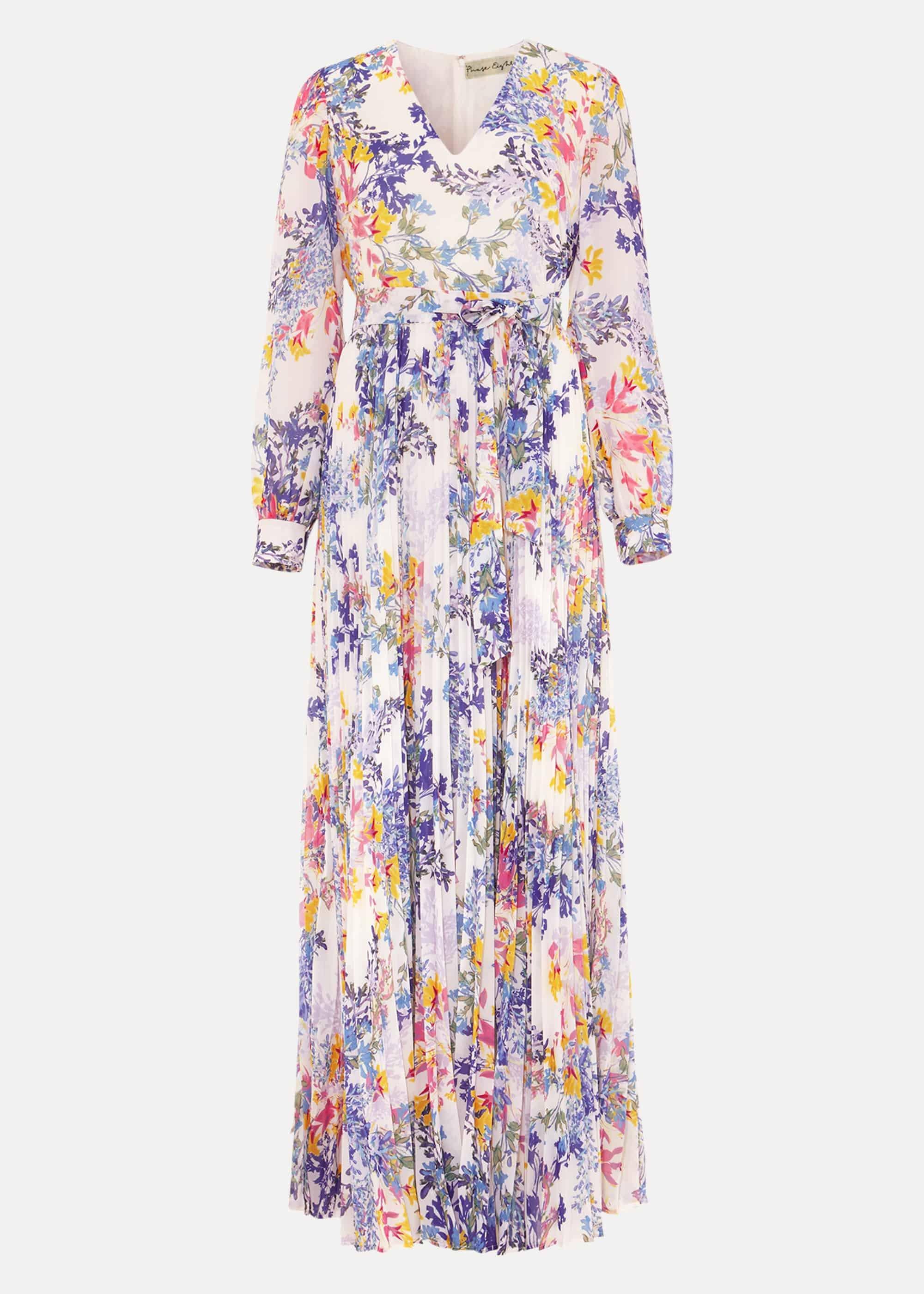 Daryl Pleated Maxi Dress