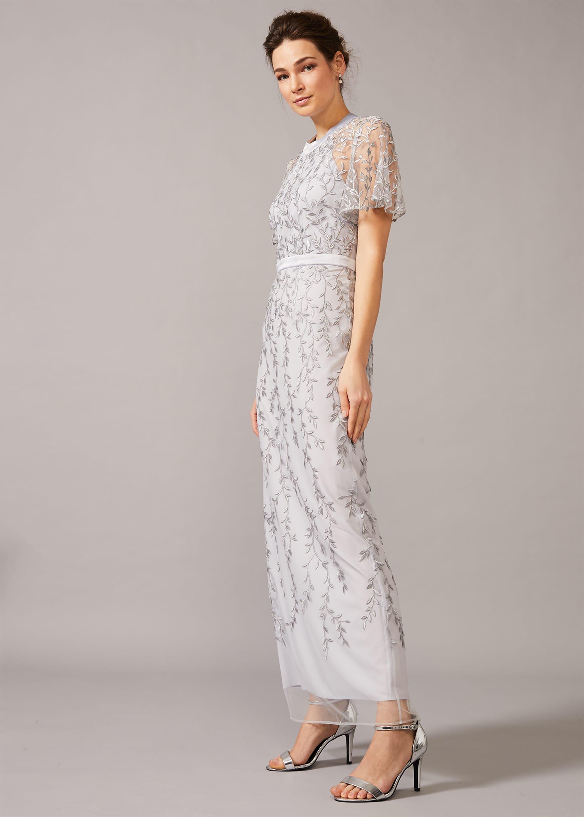 Elsbeth Trailing Leaf Dress