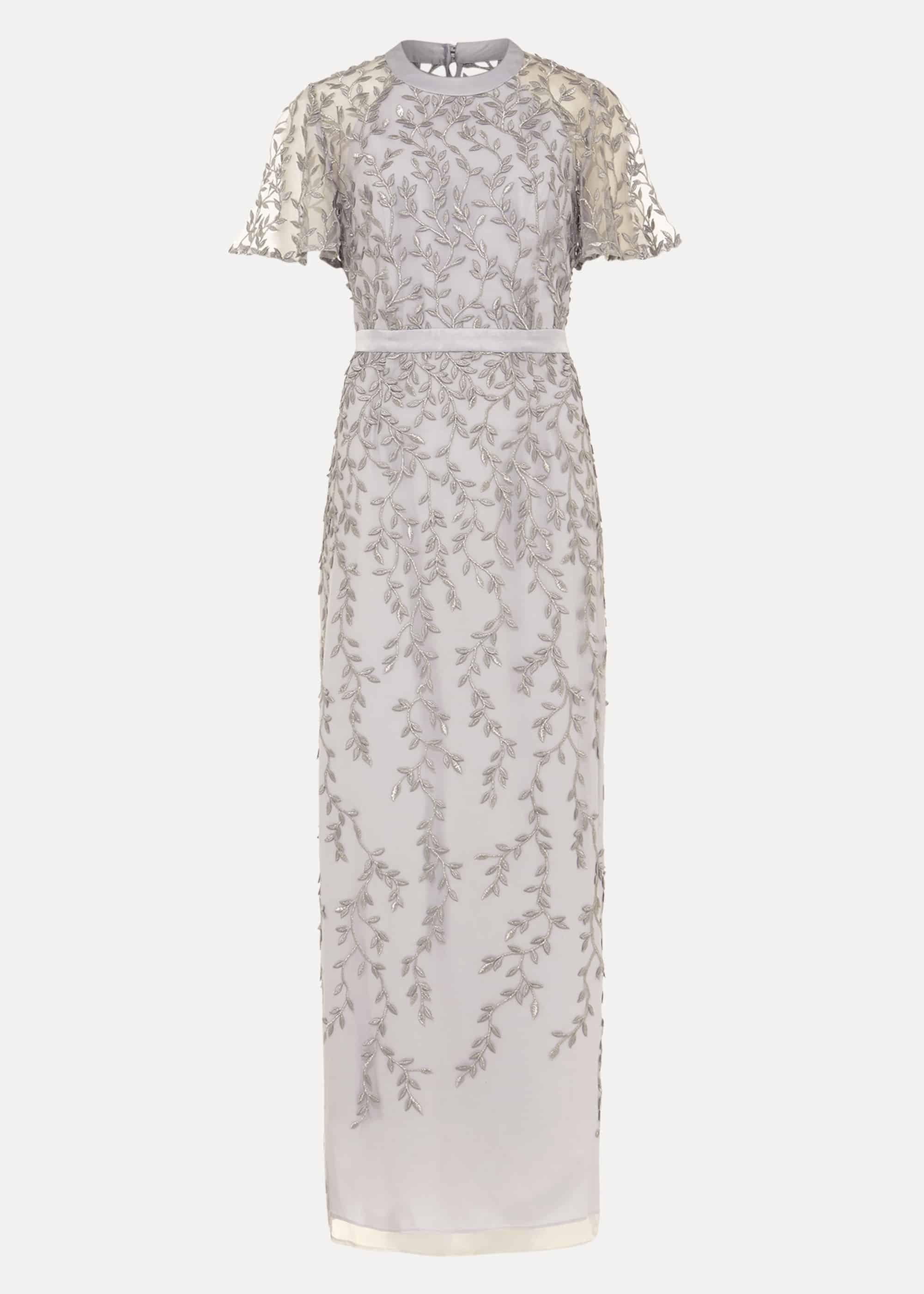 Elsbeth Trailing Leaf Dress