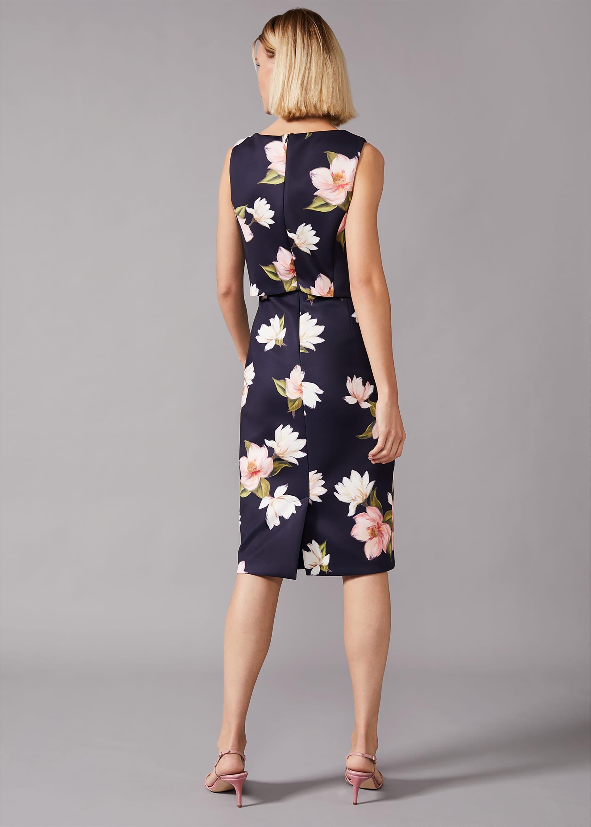 Amanda Floral Scuba Dress