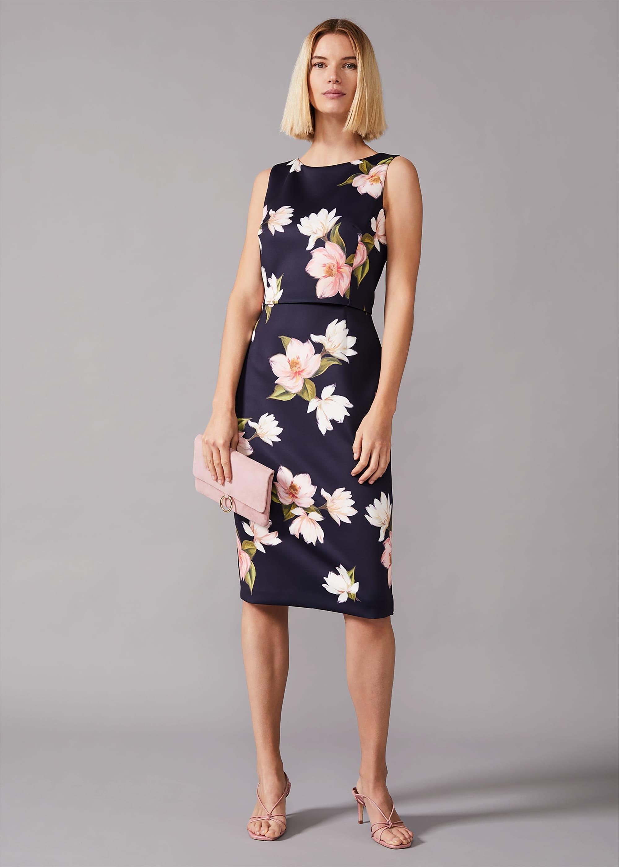 Amanda Floral Scuba Dress
