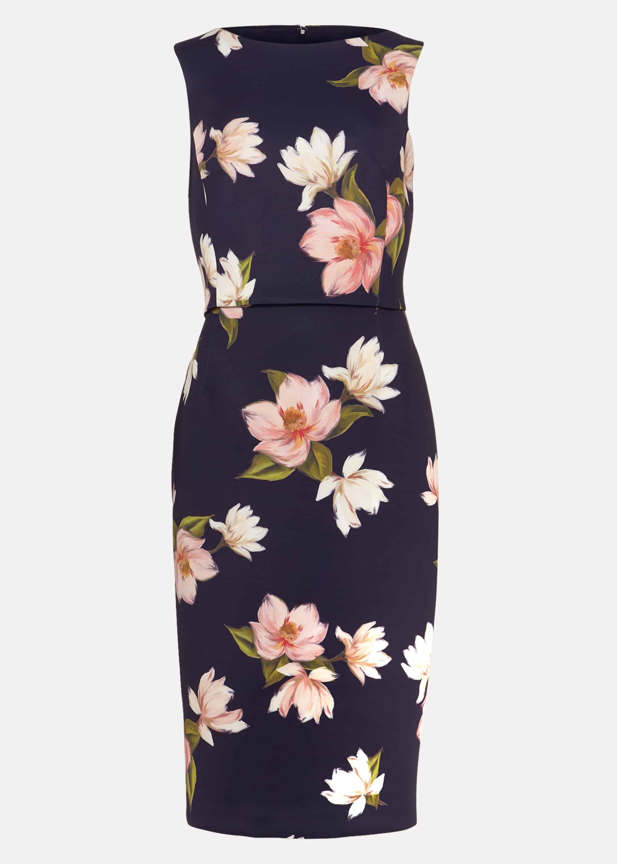 Amanda Floral Scuba Dress