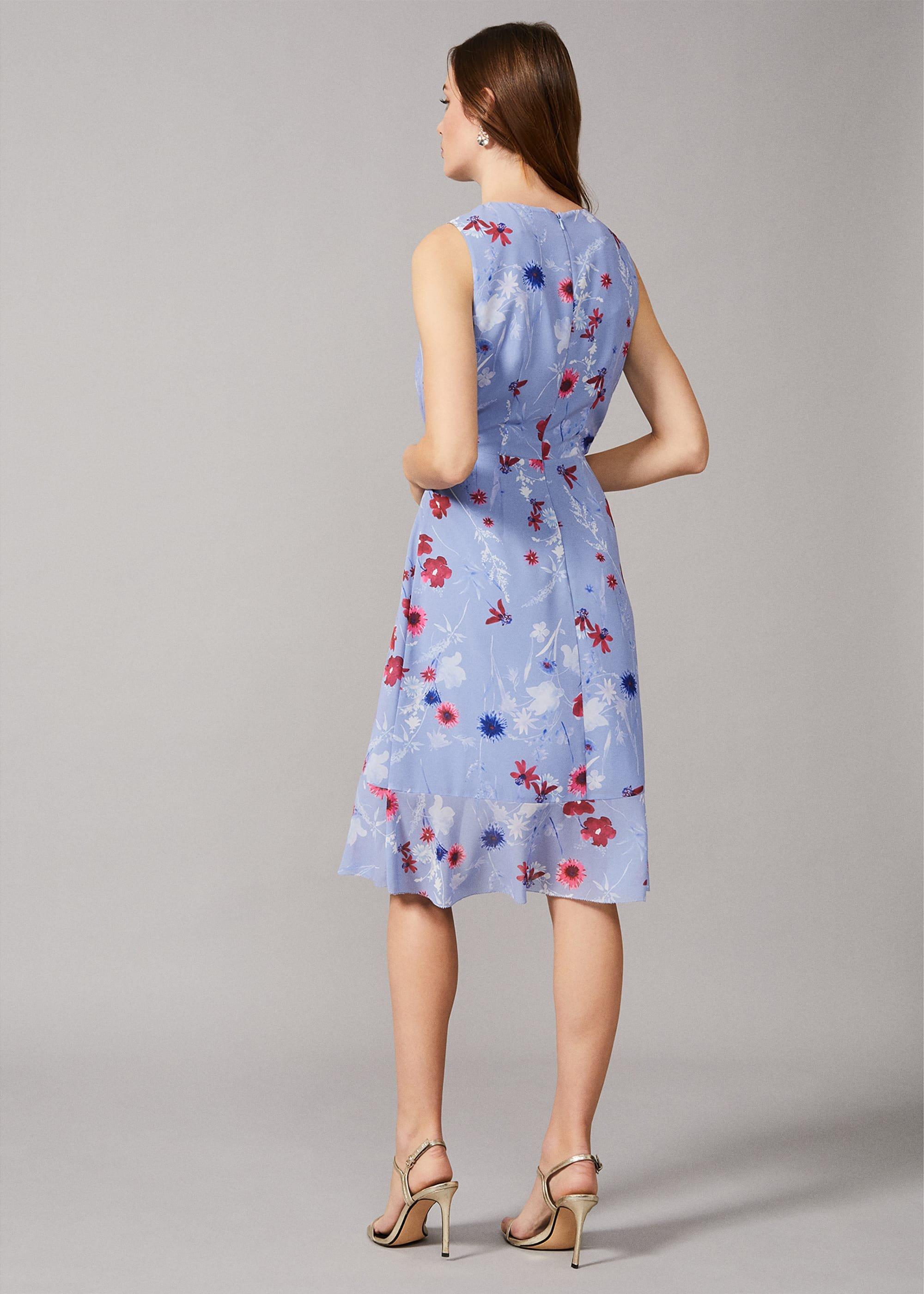 Andrea Floral Georgette Dress