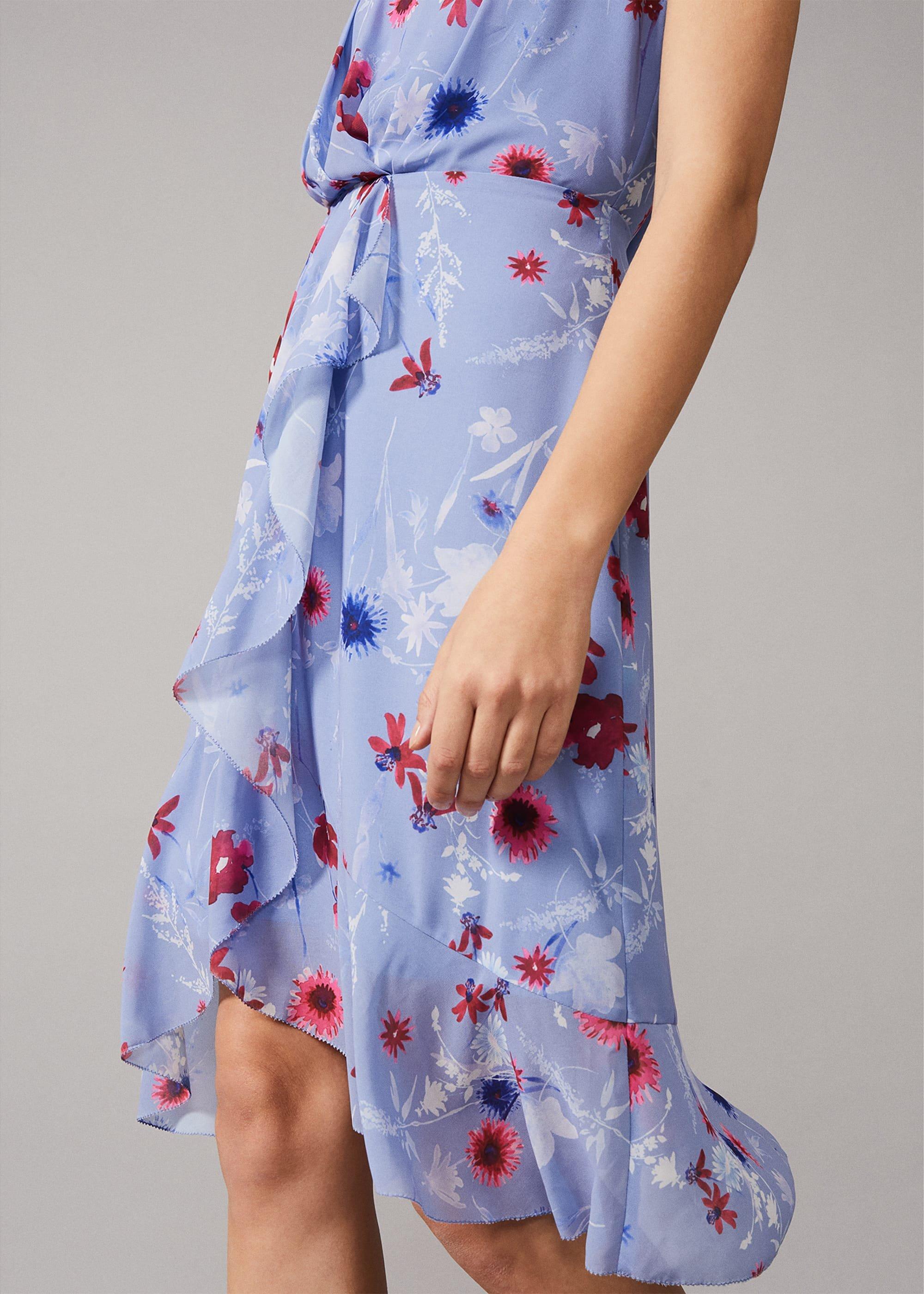 Andrea Floral Georgette Dress