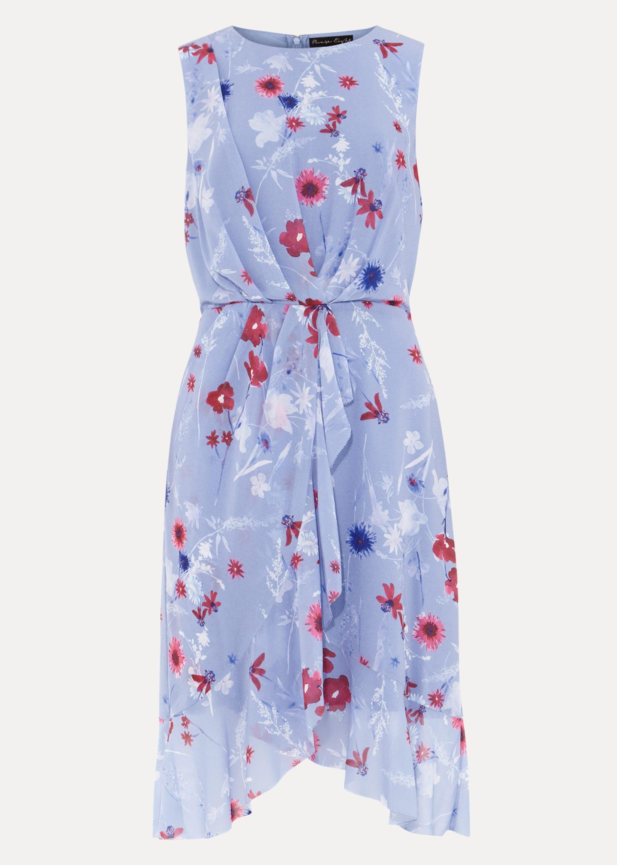 Andrea Floral Georgette Dress