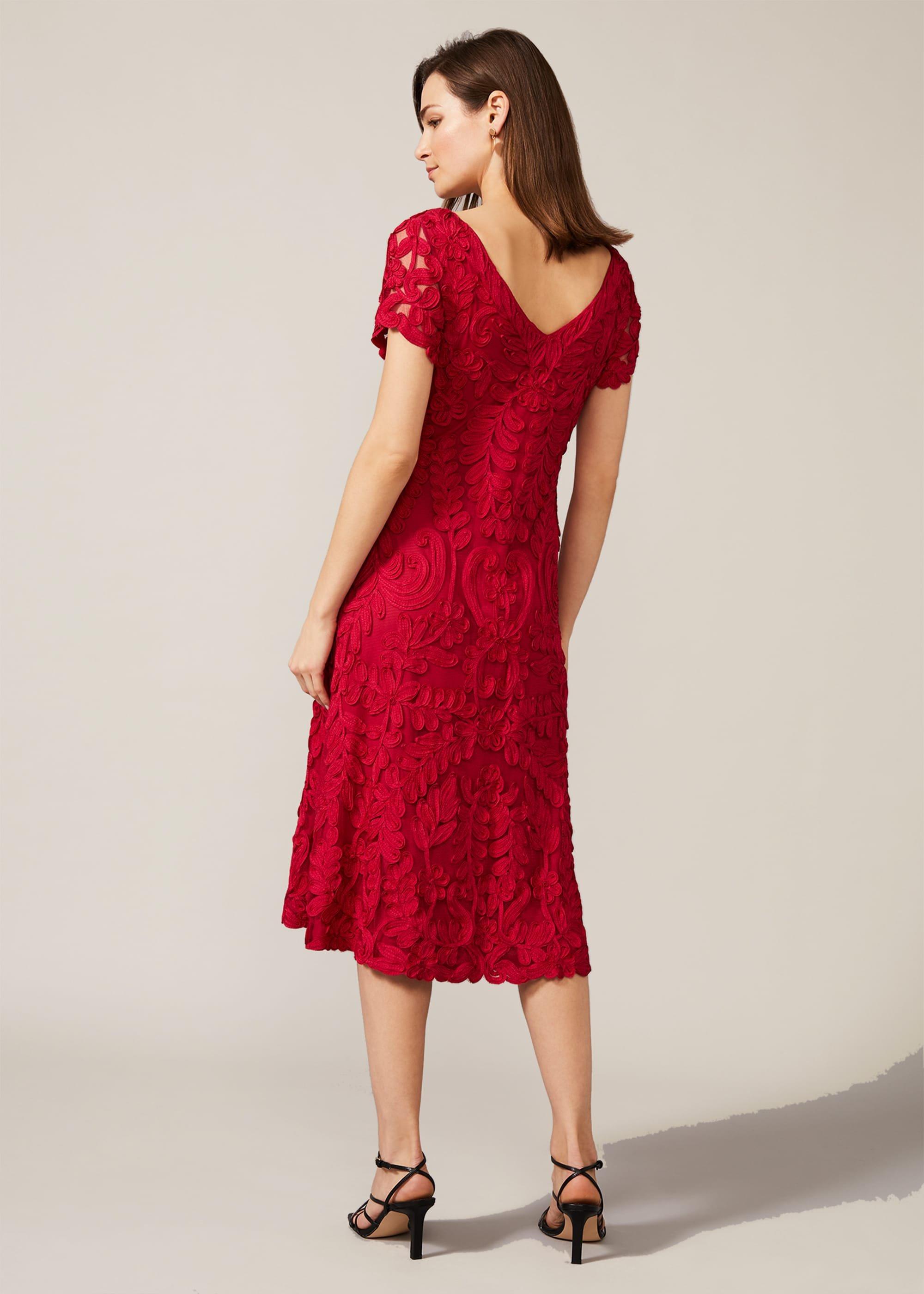 Blossom Tapework Lace Dress