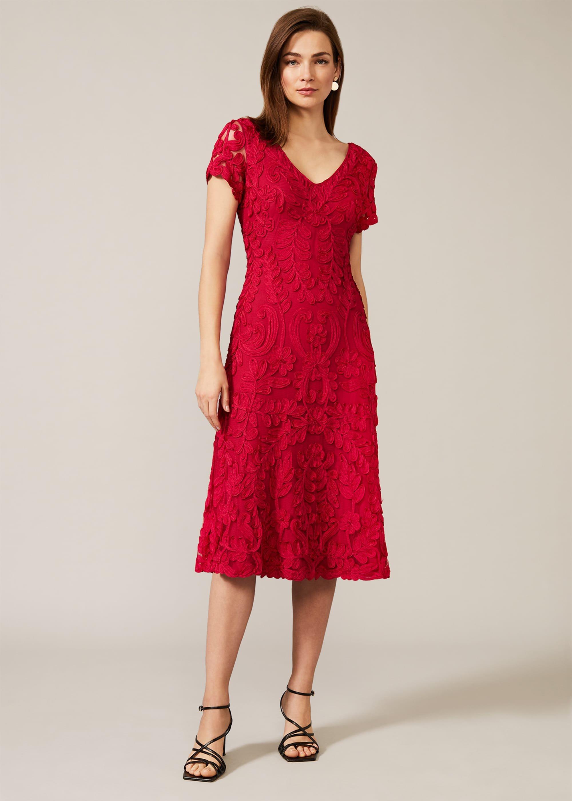 Blossom Tapework Lace Dress
