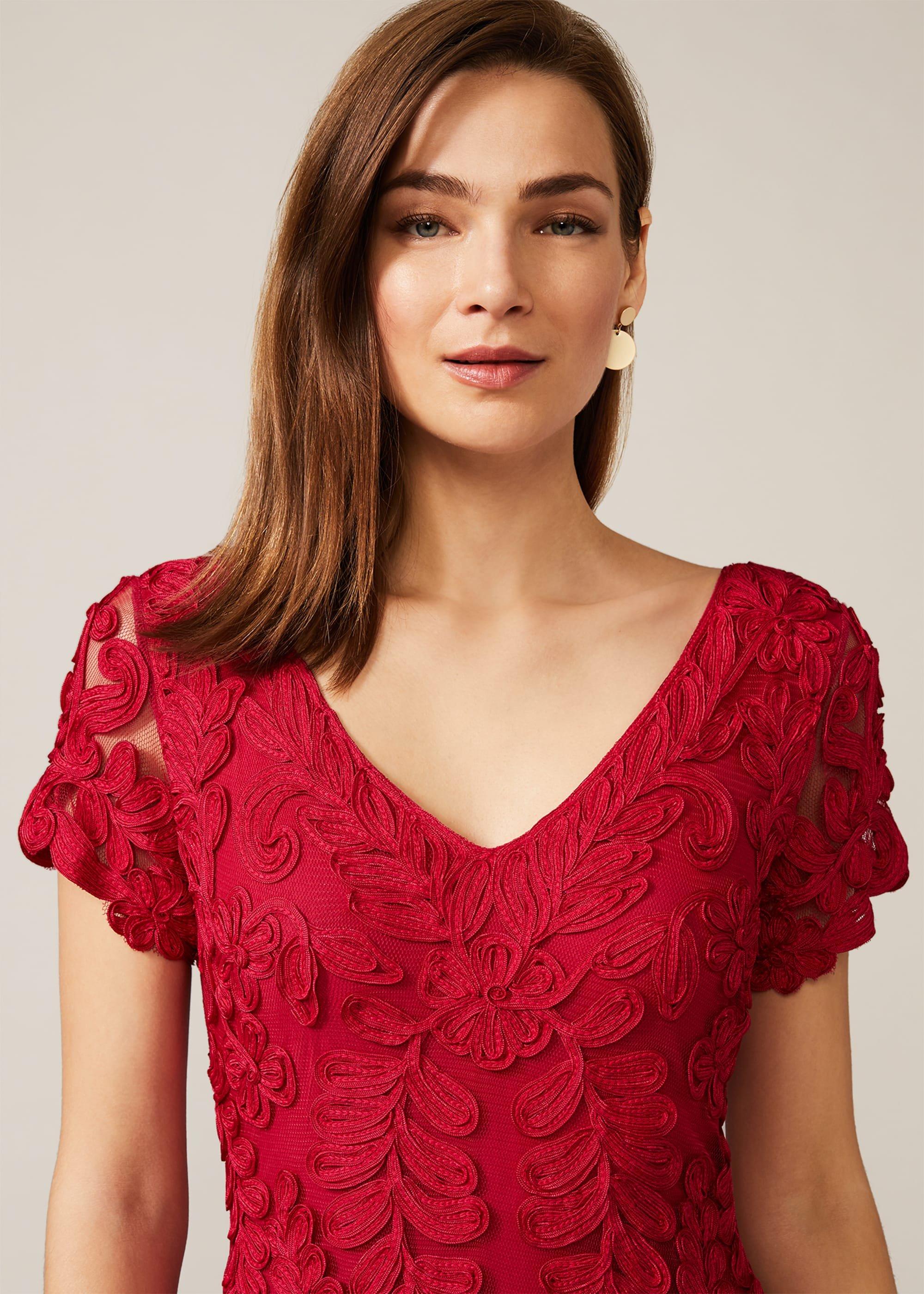 Blossom Tapework Lace Dress