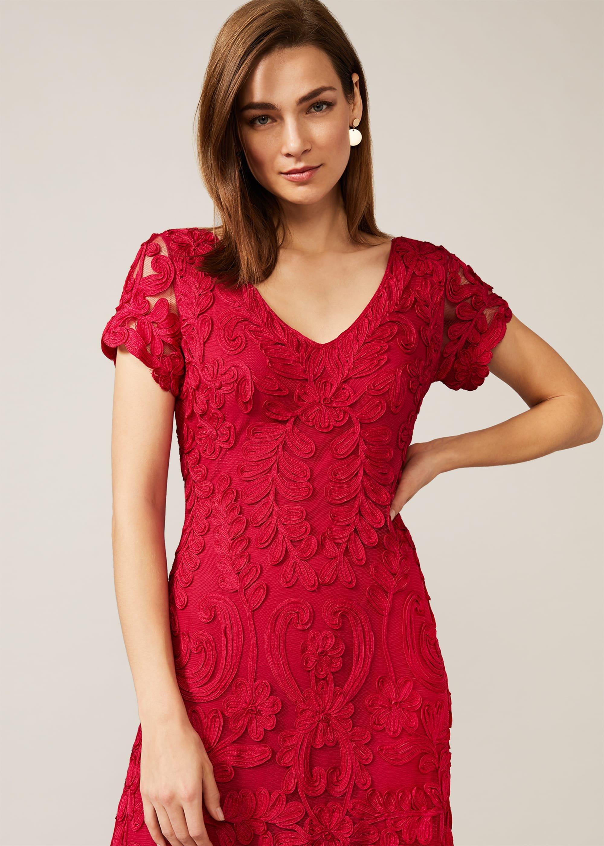 Blossom Tapework Lace Dress
