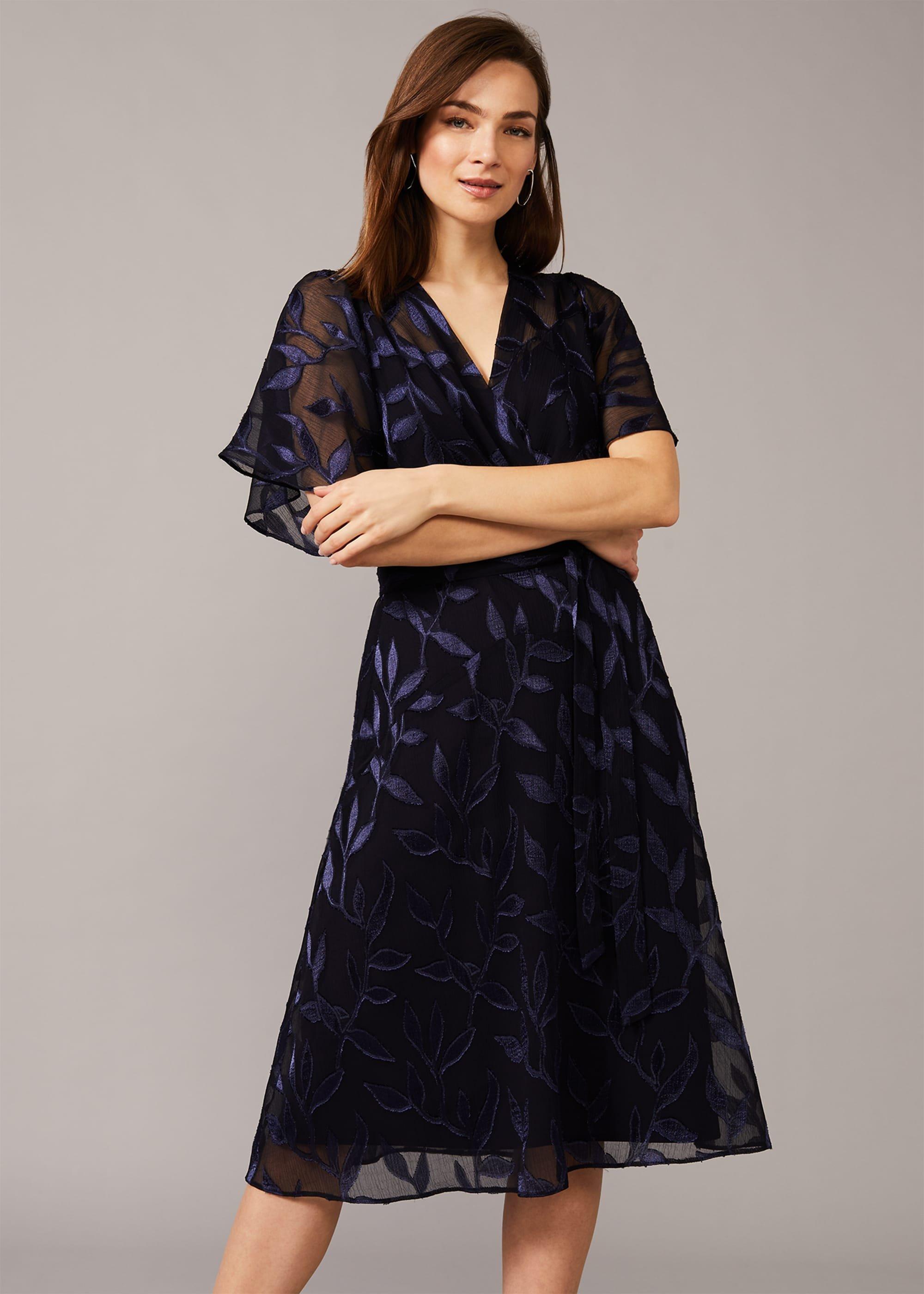 Madden Leaf Burnout Dress