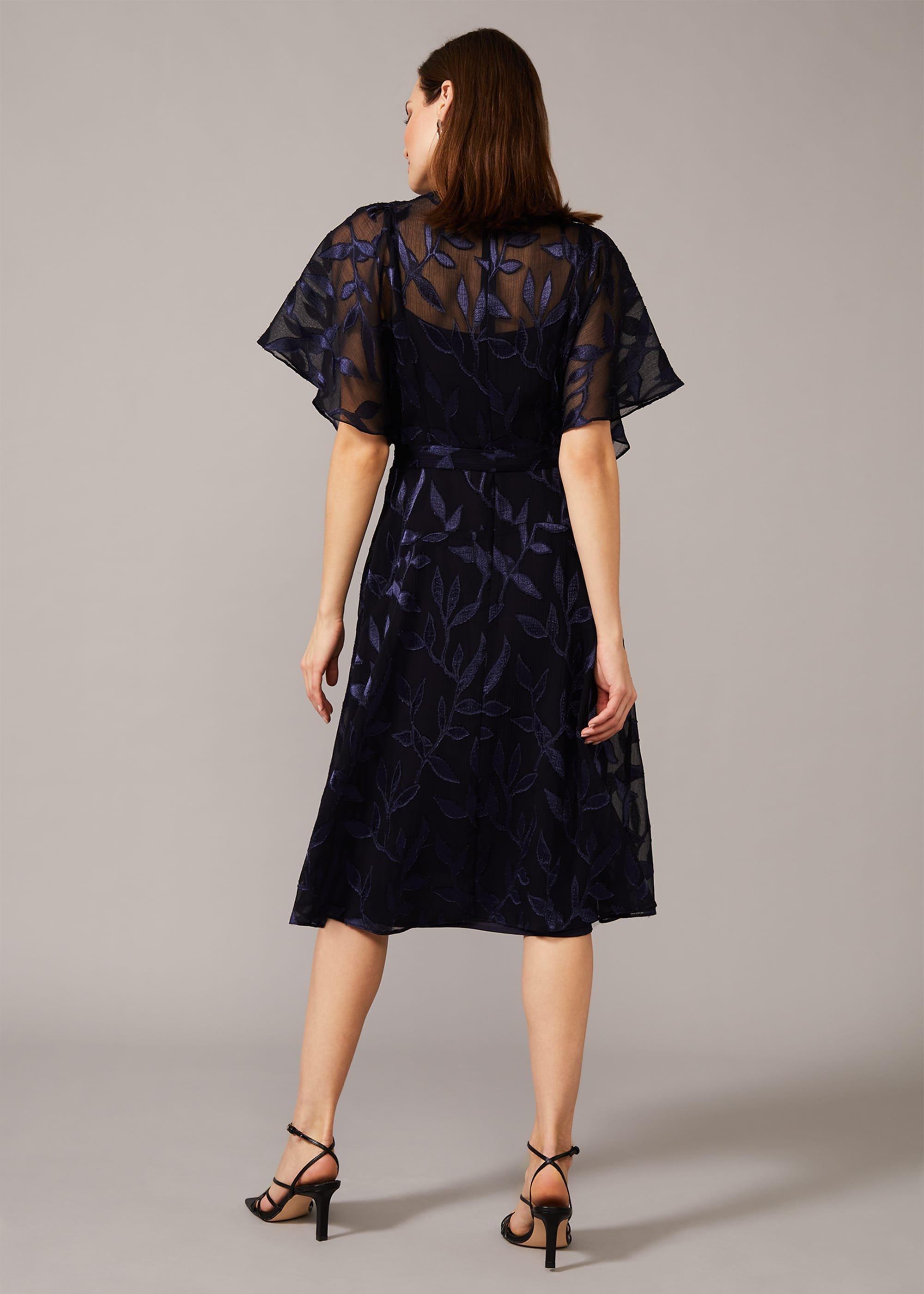 Madden Leaf Burnout Dress