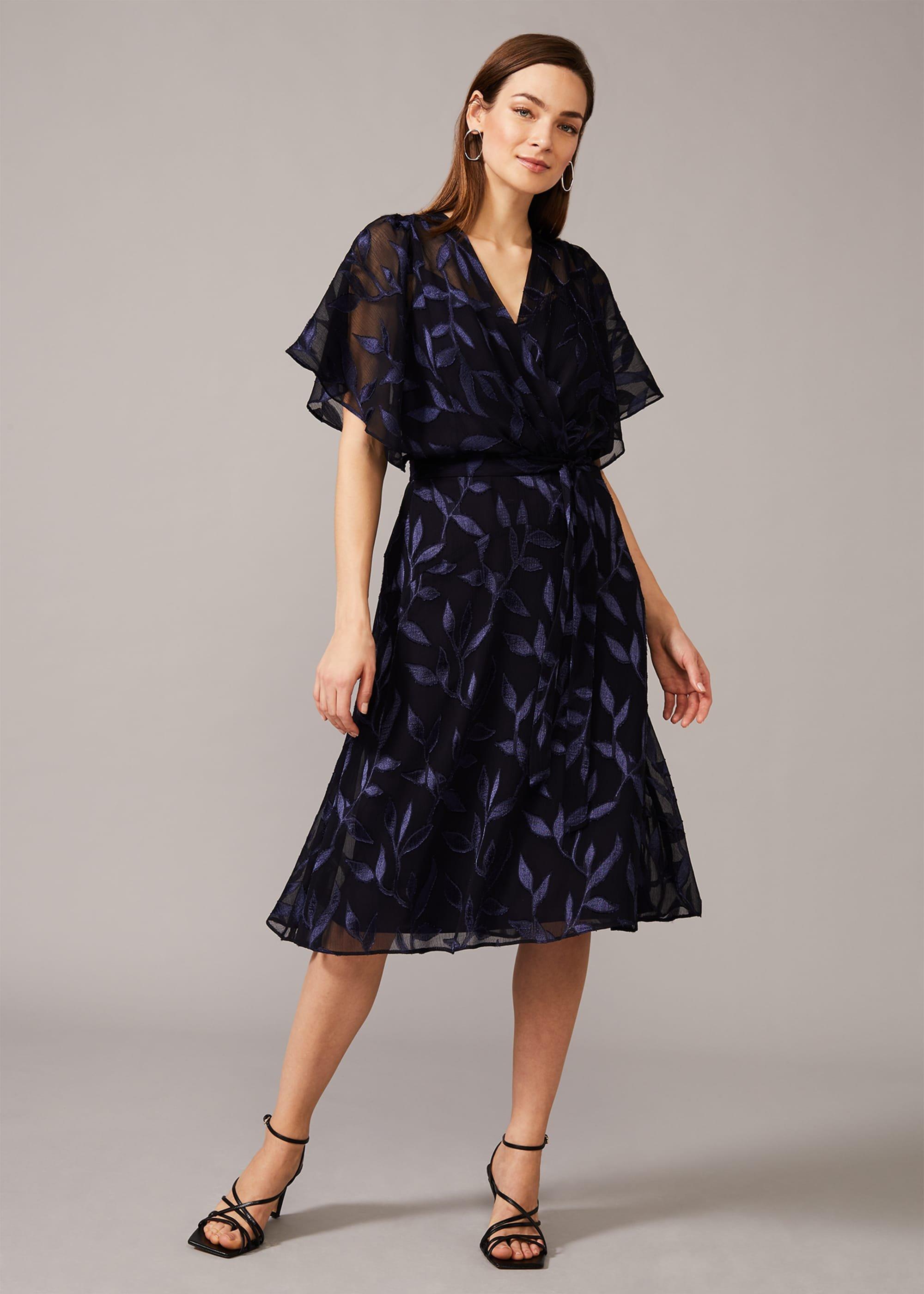 Madden Leaf Burnout Dress